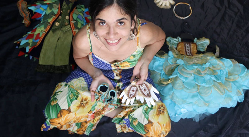 Oficina cultural de figurino moda e arte