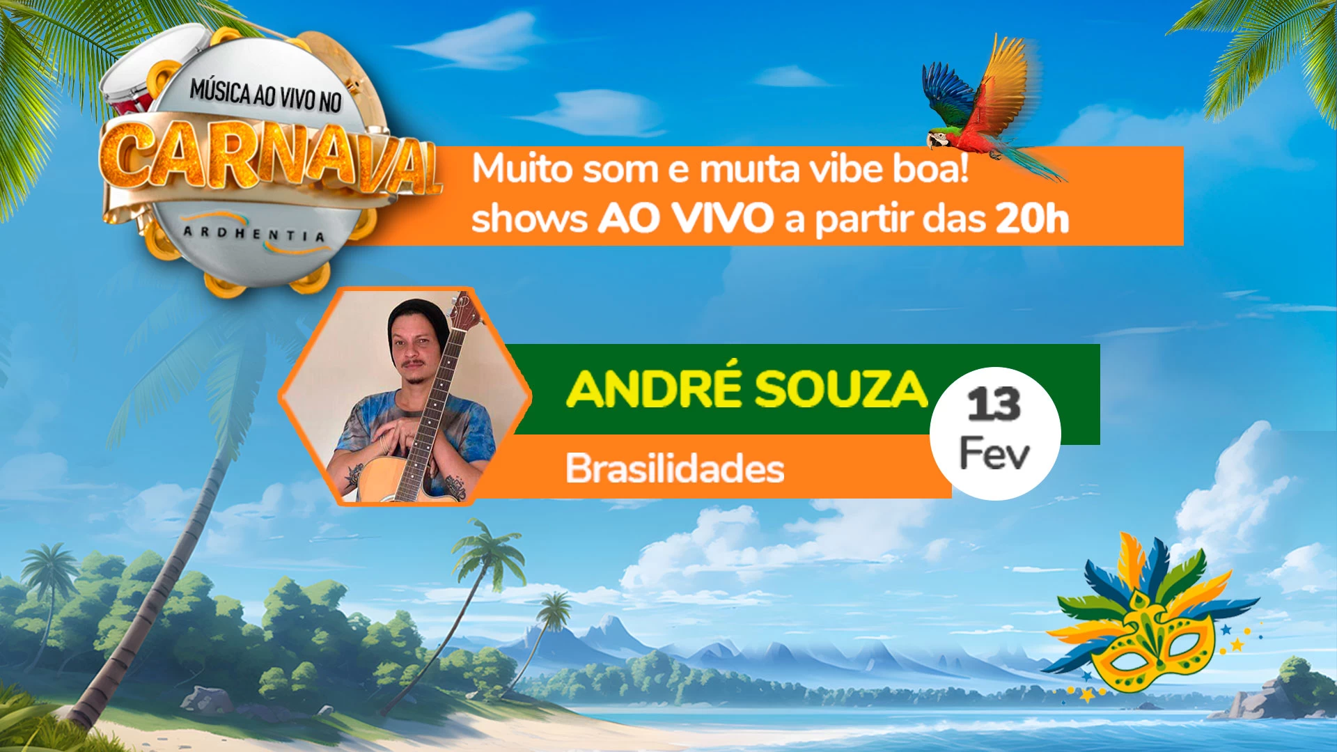André Souza no Ardhentia