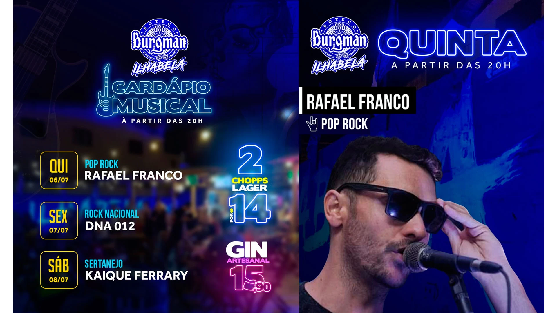 Rafael Franco no Burgman