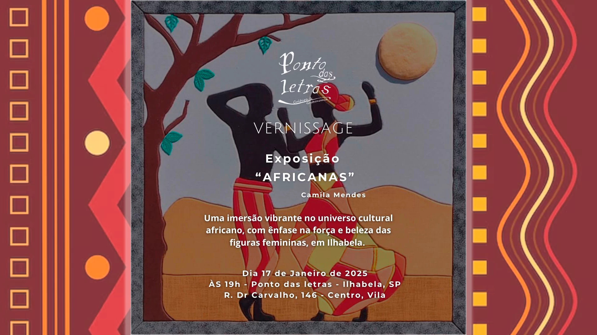 Abertura da Exposição Africanas