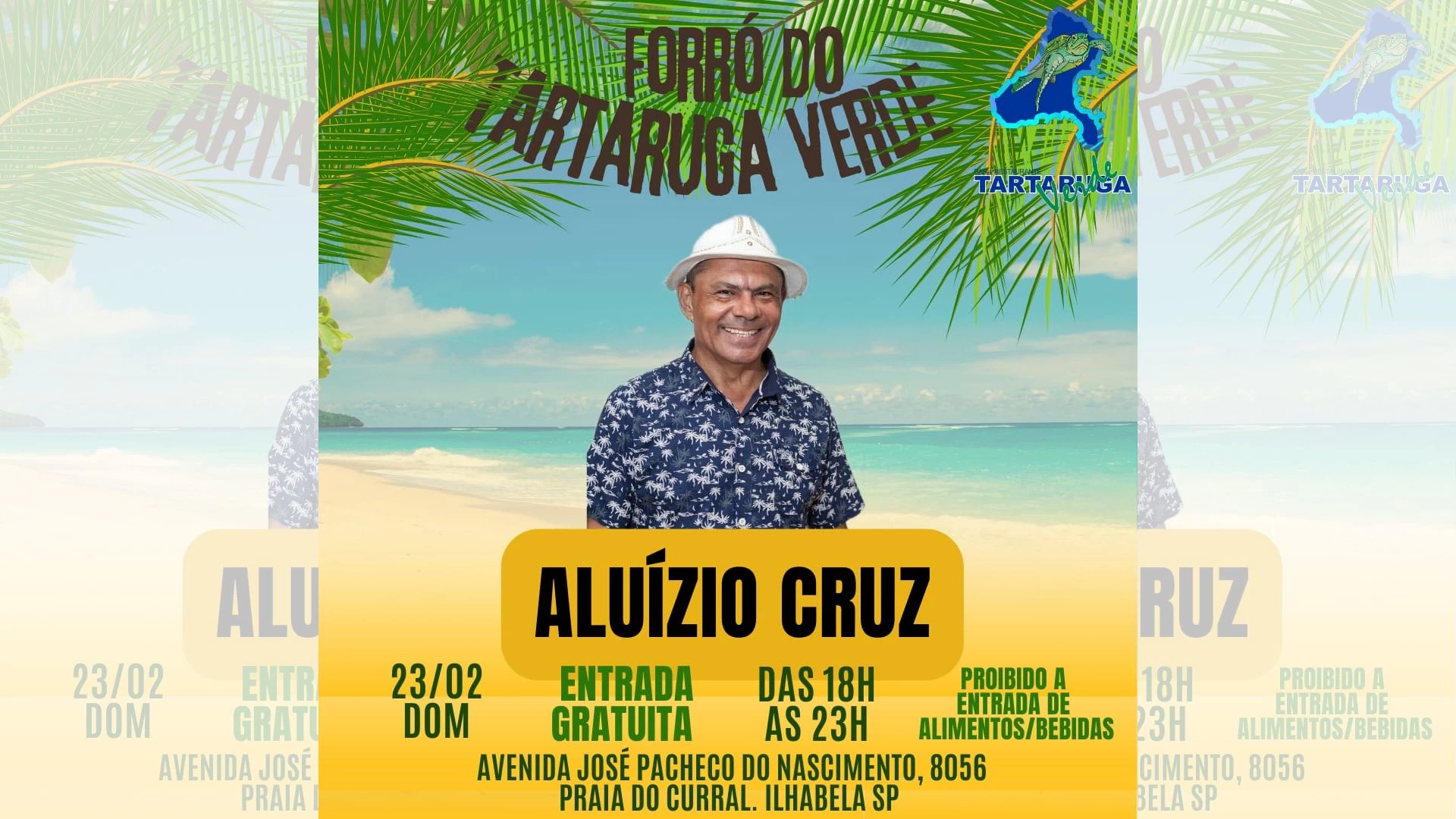 Aluízio Cruz no Tartaruga Verde