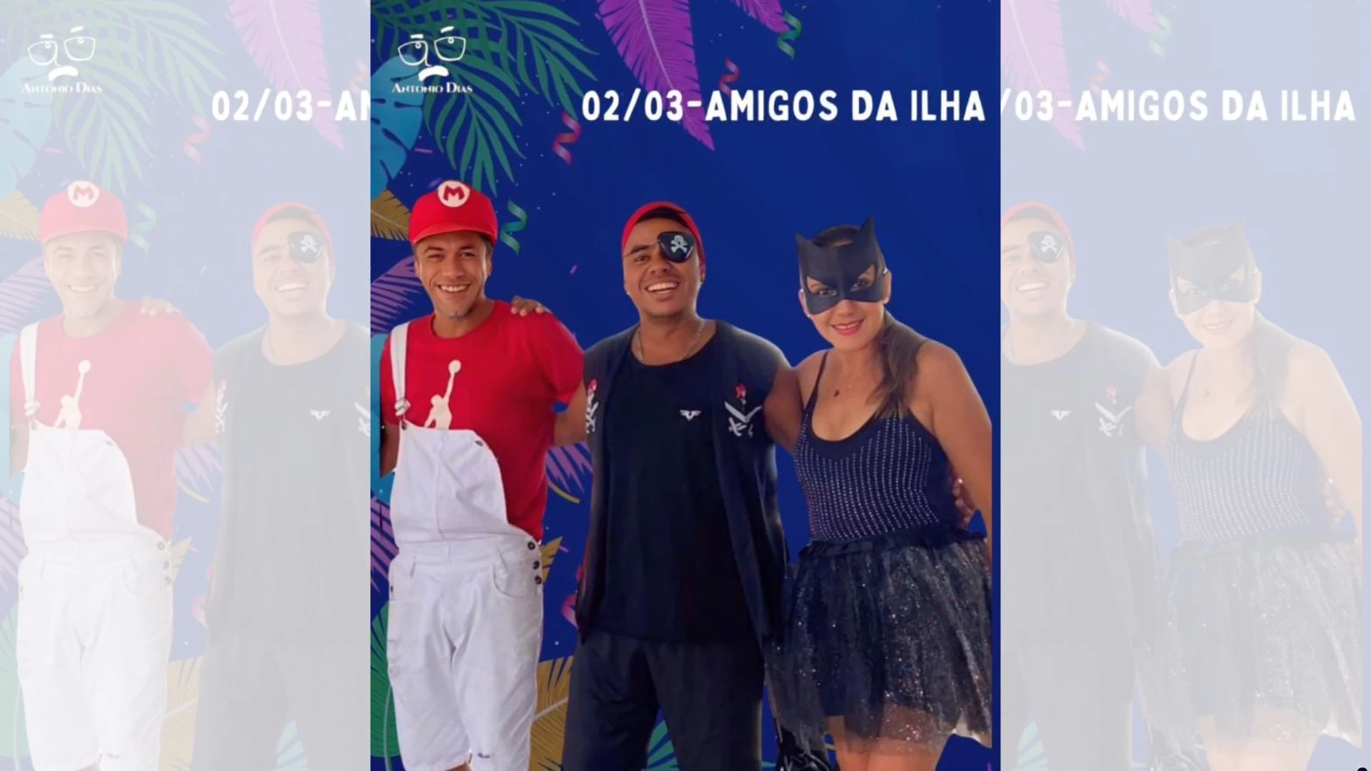 Amigos da Ilha no Antonio Dias