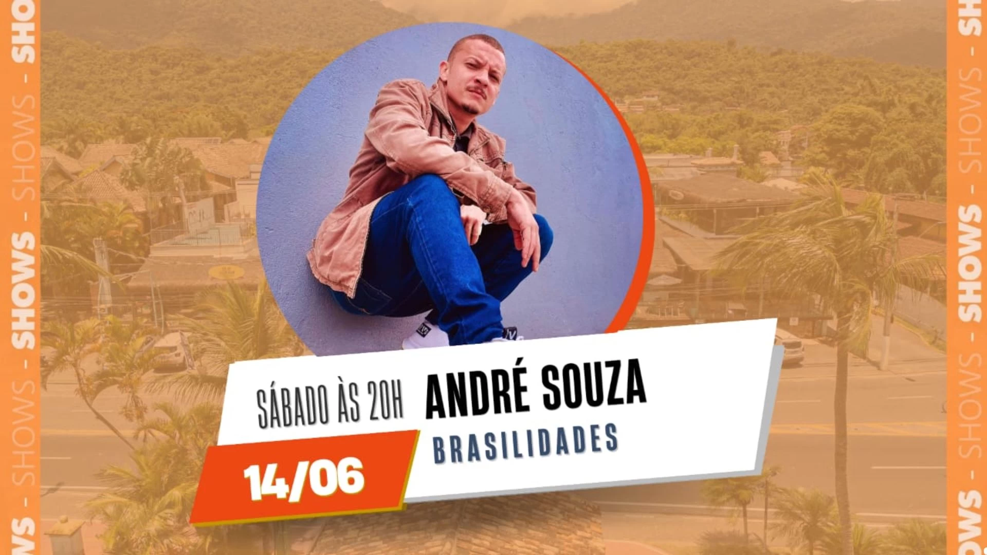 André Souza no Shopping Ardhentia