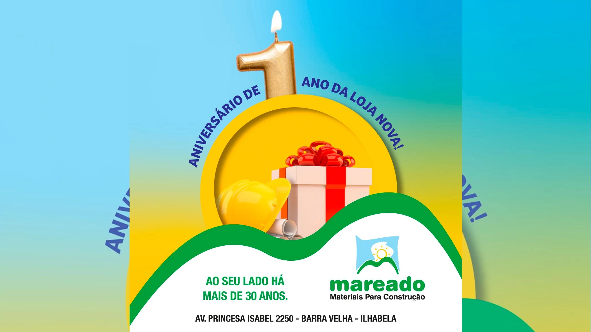 Aniversário 1 Ano da Loja Nova Mareado