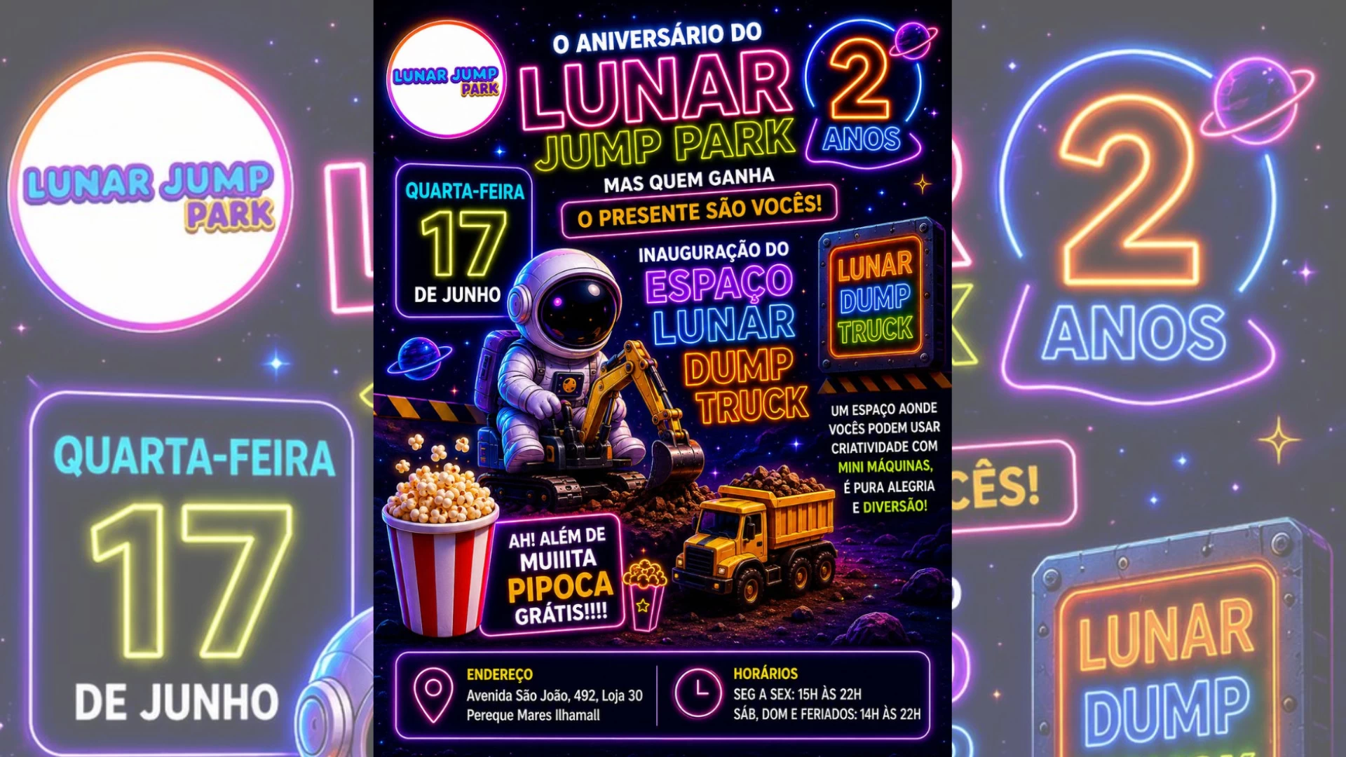 Aniversário do Lunar Jump Park