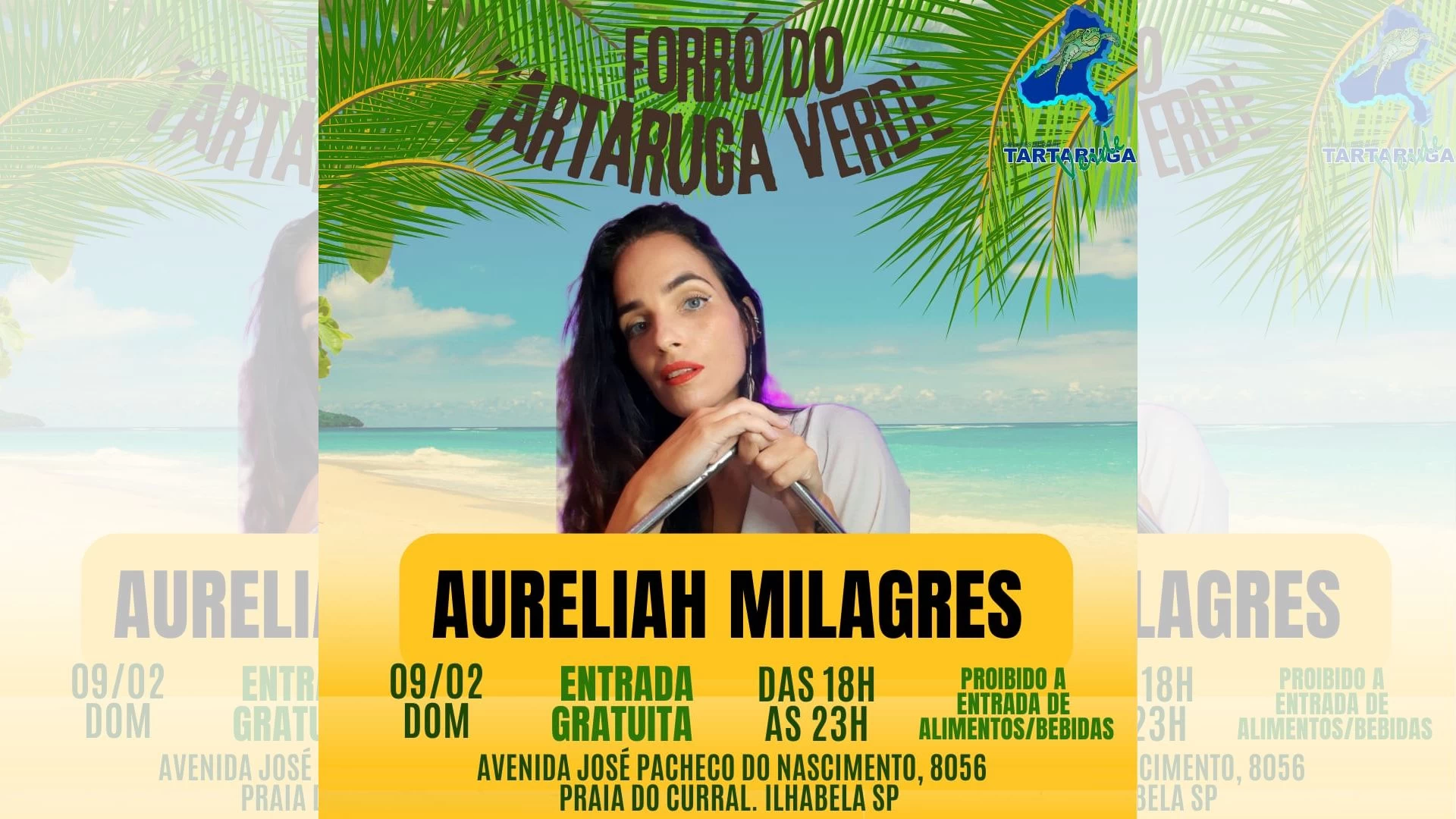 Aureliah Milagres no Tartaruga Verde