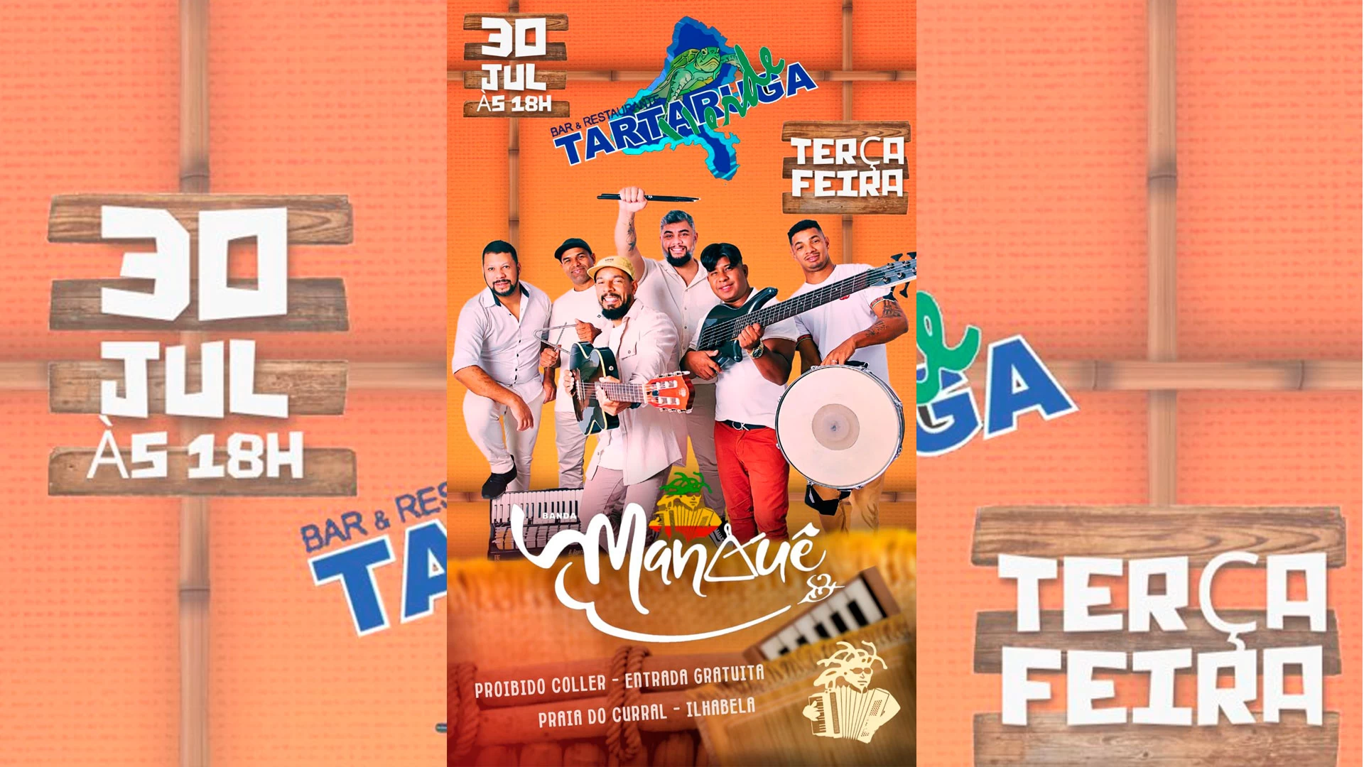 Banda Manauê no Tartaruga Verde
