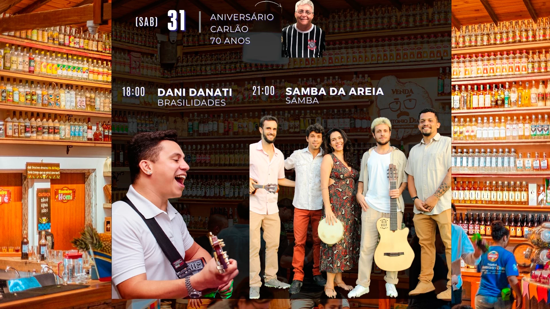 Dani Danato e Samba de Areia