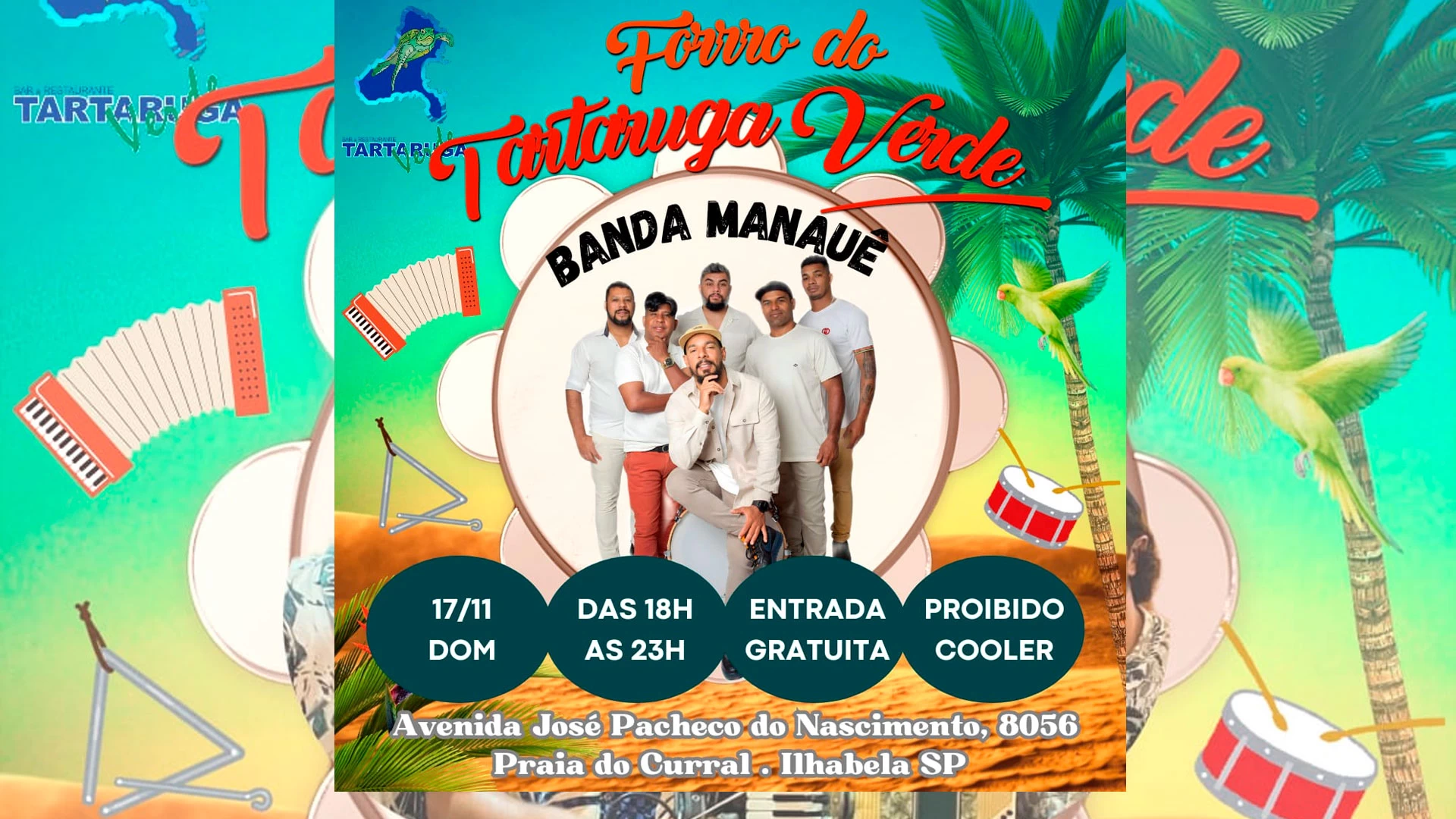 Banda Manauê no Tartaruga Verde