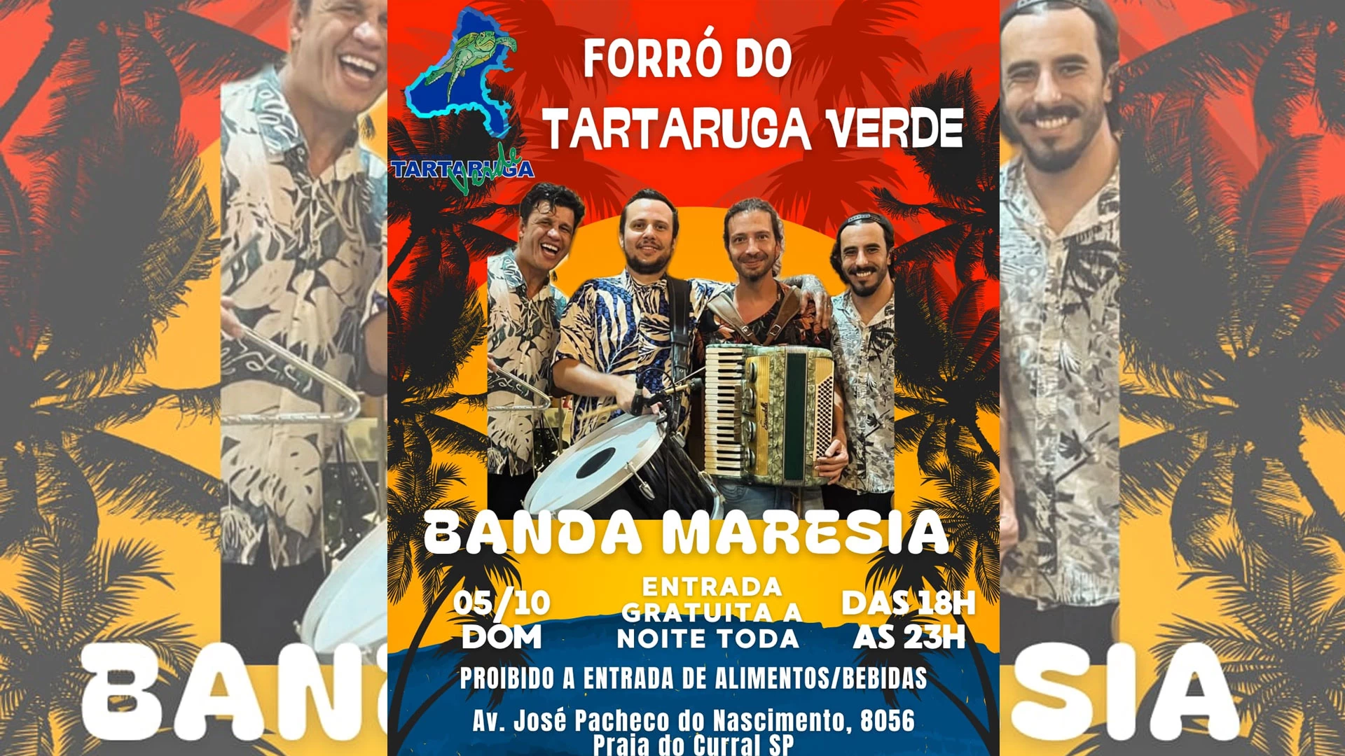 Banda Maresia no Tartaruga Verde