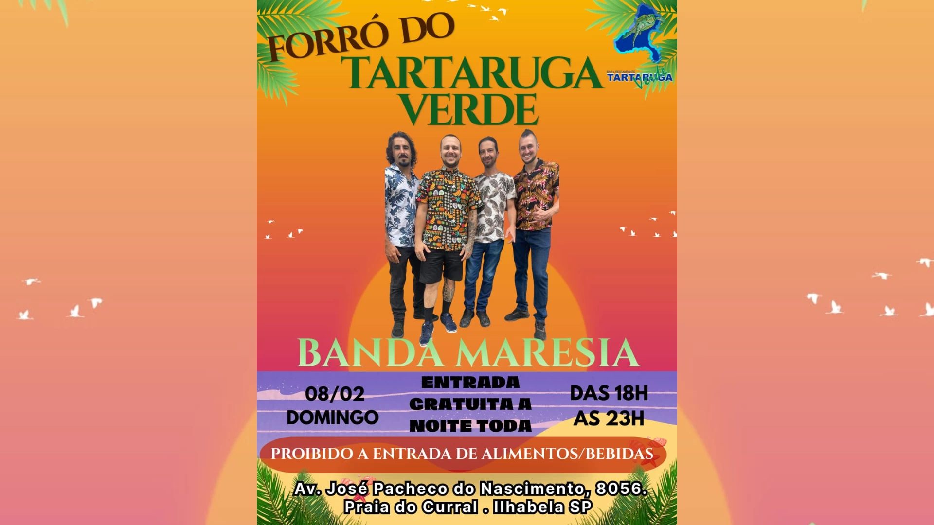 Banda Maresia no Tartaruga Verde