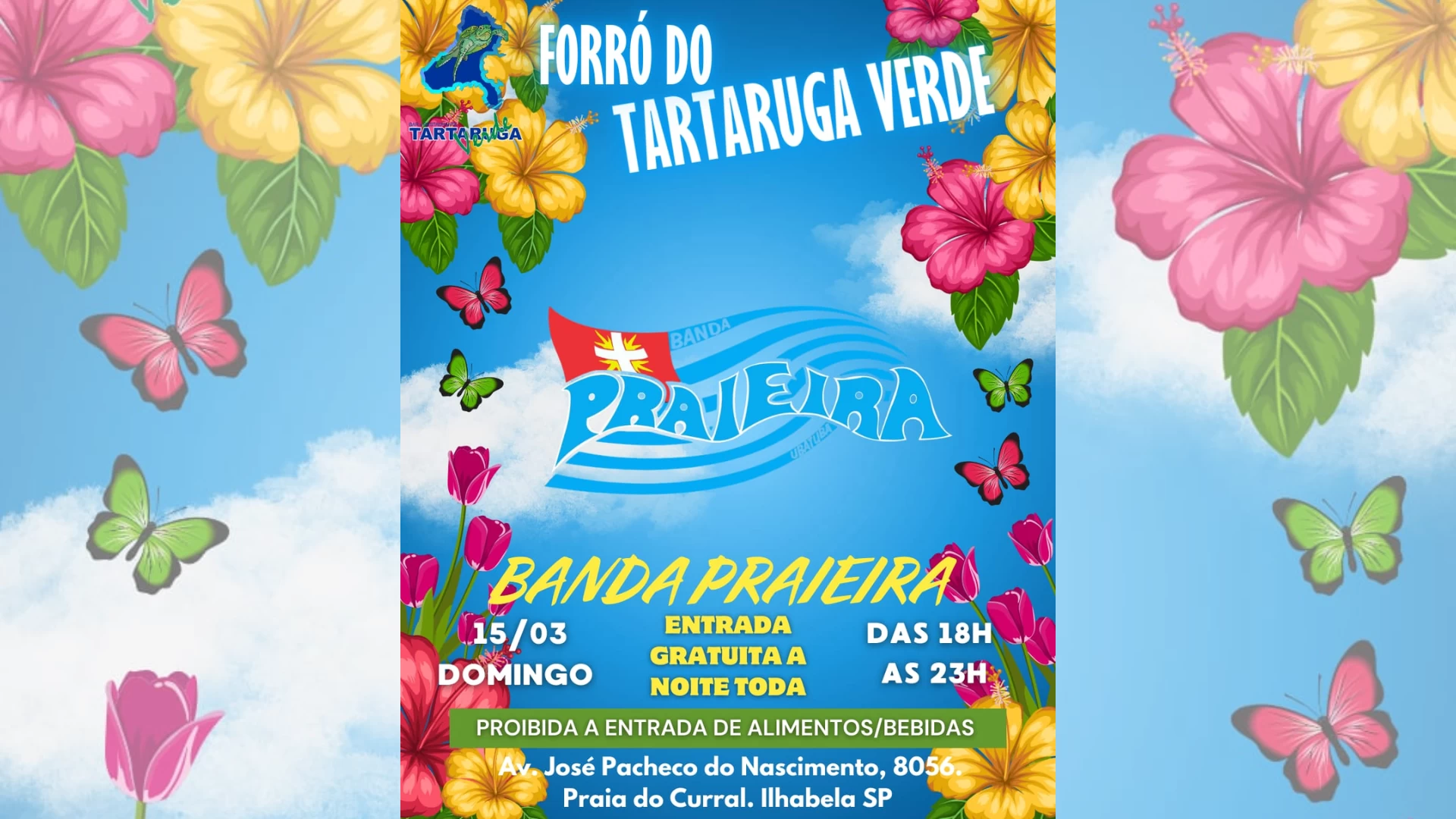Banda Praieira no Tartaruga Verde