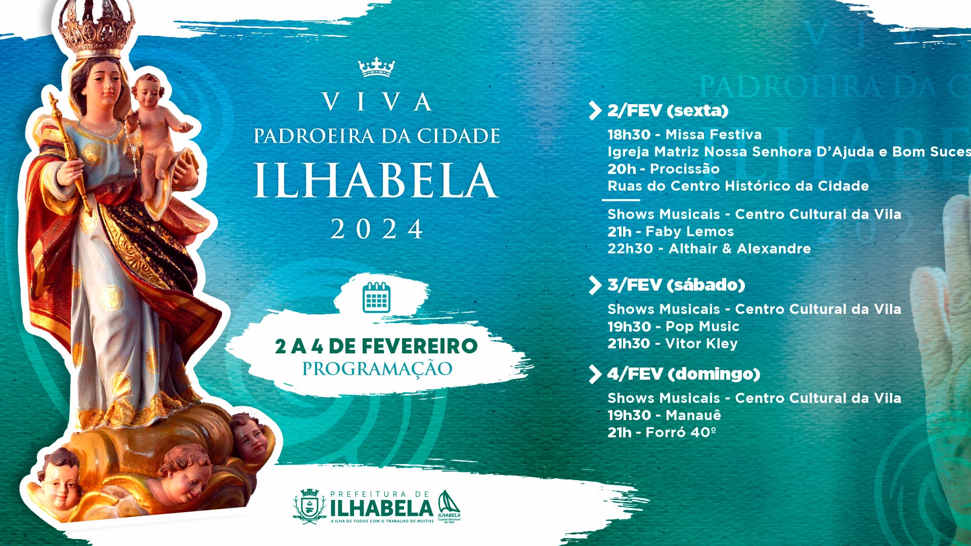 Festa da Padroeira - Vitor Kley e mais!