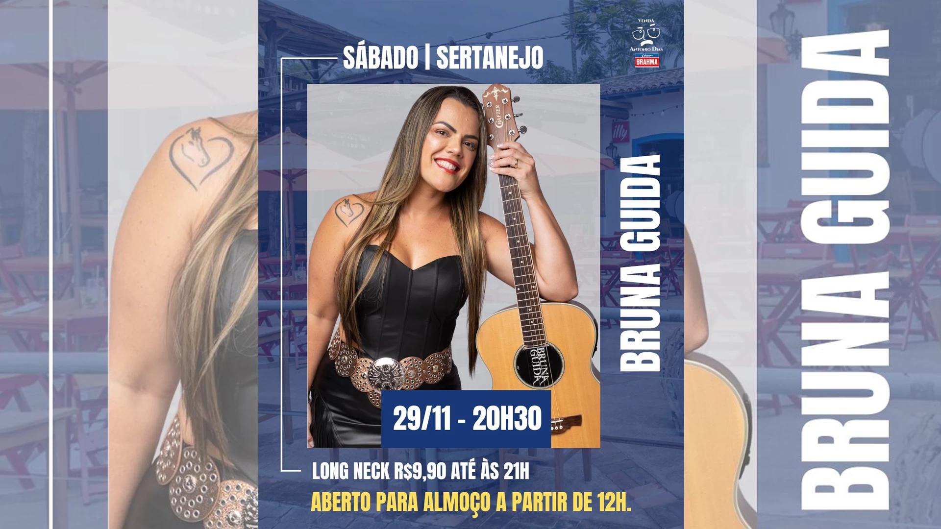 Bruna Guida no Antônio Dias