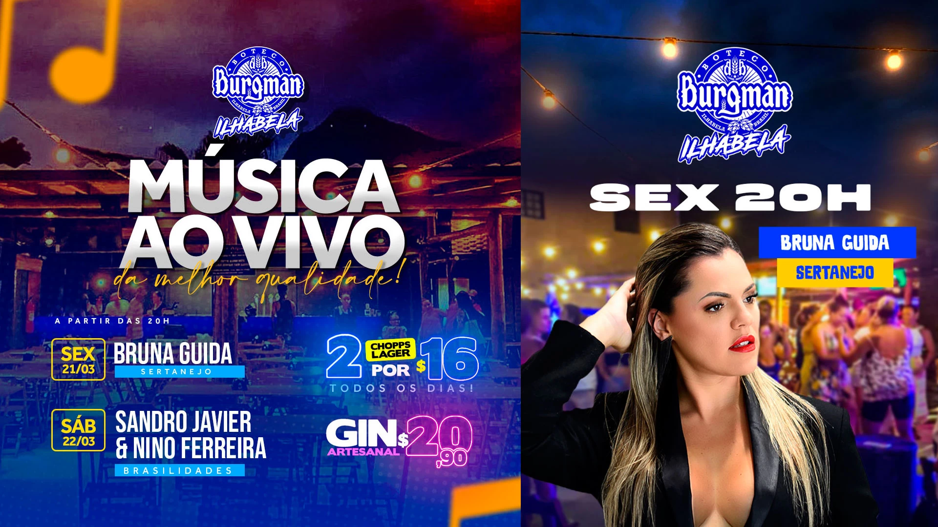 Bruna Guida no Burgman