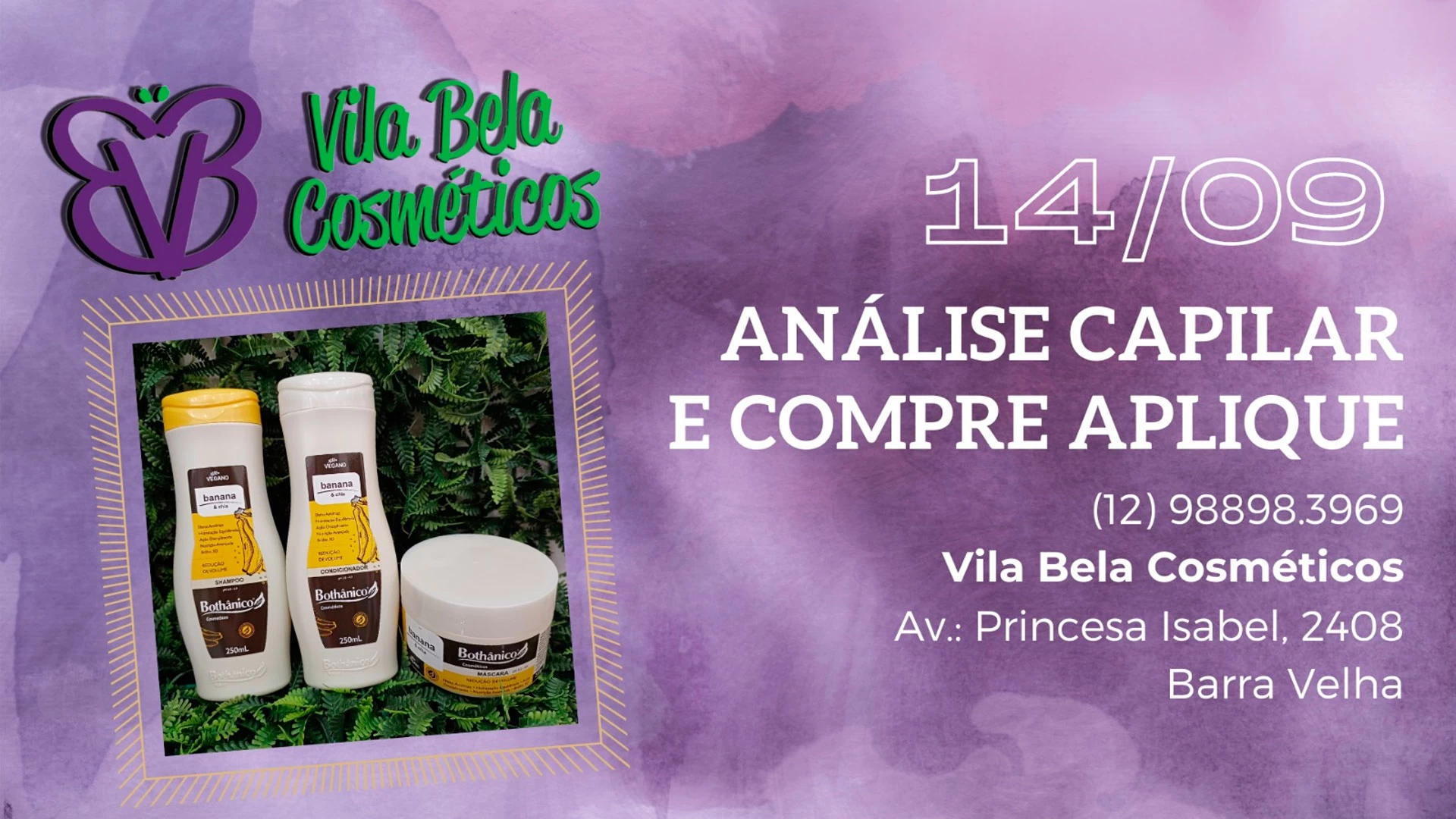 Análise Capilar e Compre Aplique