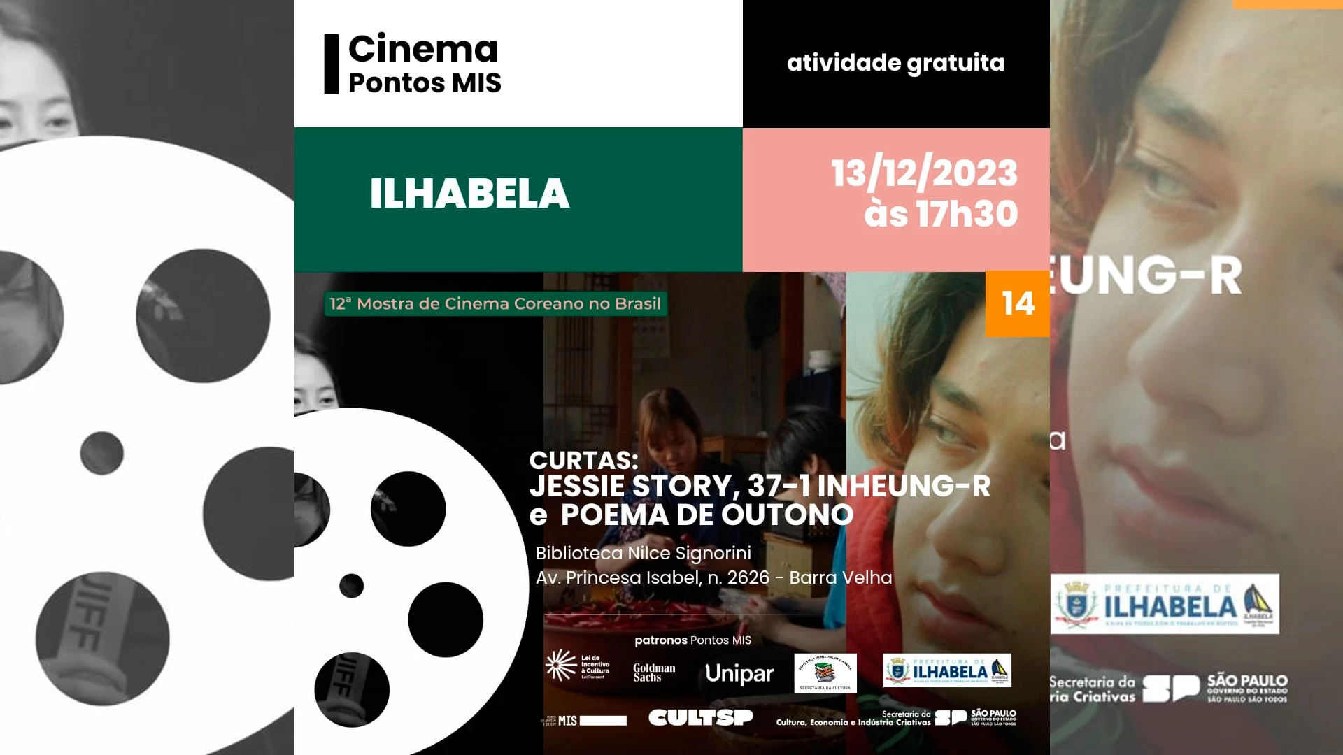 Curtas 12º da Mostra do Cinema Coreano