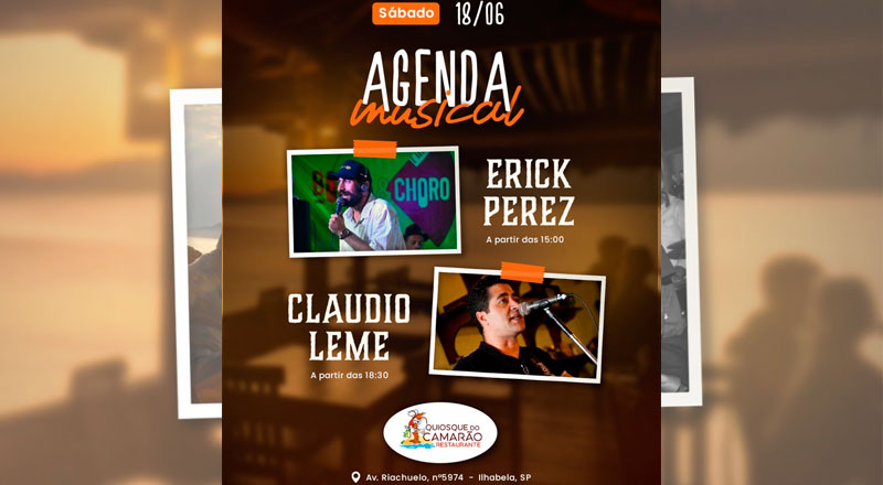 Erick Perez e Claudio Leme