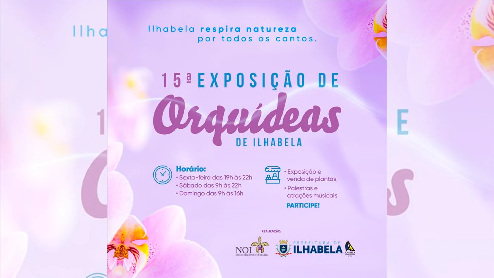 15ª Exposição de Orquídeas