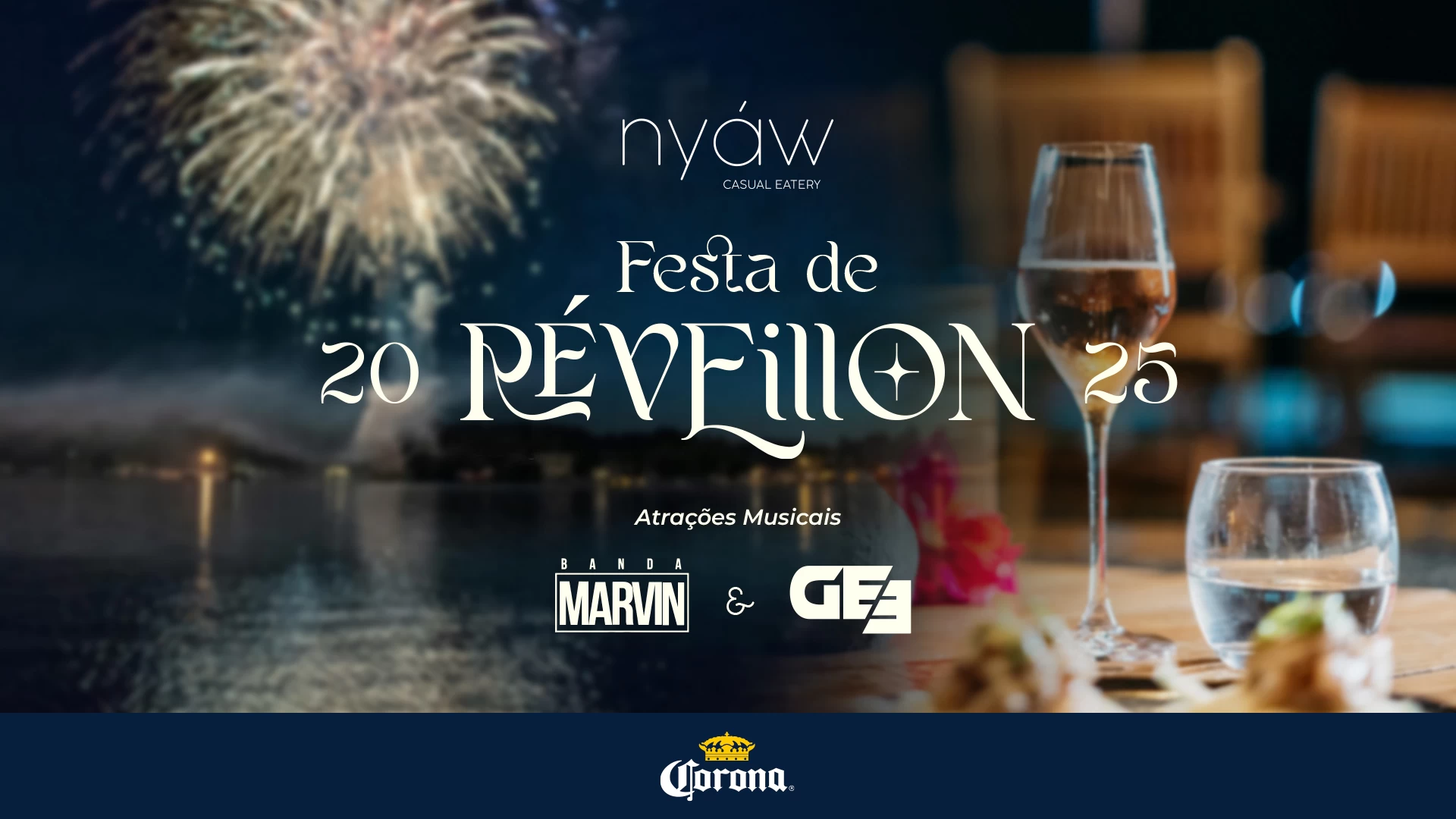 Celebre o Réveillon no Nyaw