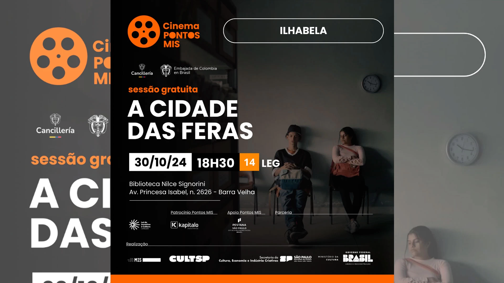 Cinema Ponto Mis: A Cidade das Feras