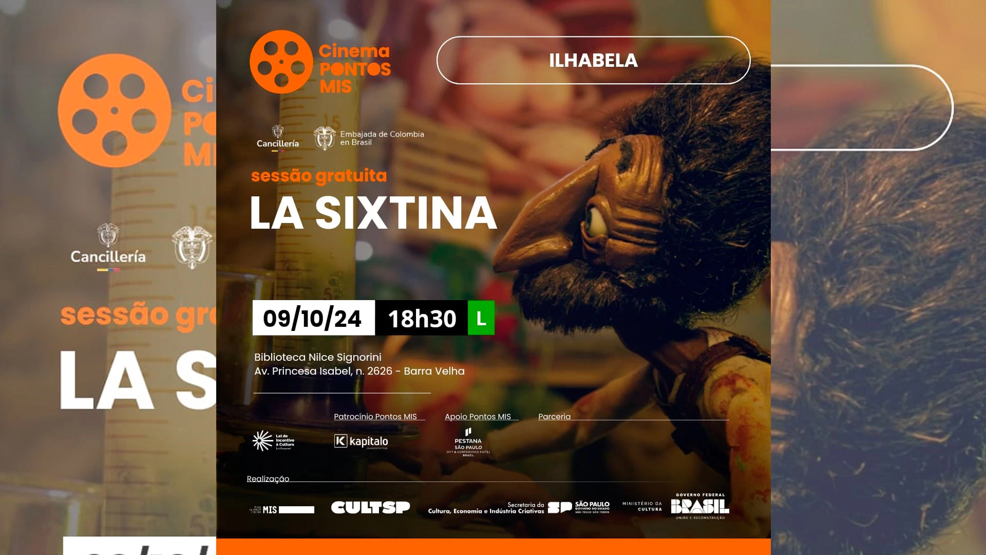 Cinema Ponto Mis: La Sixtina