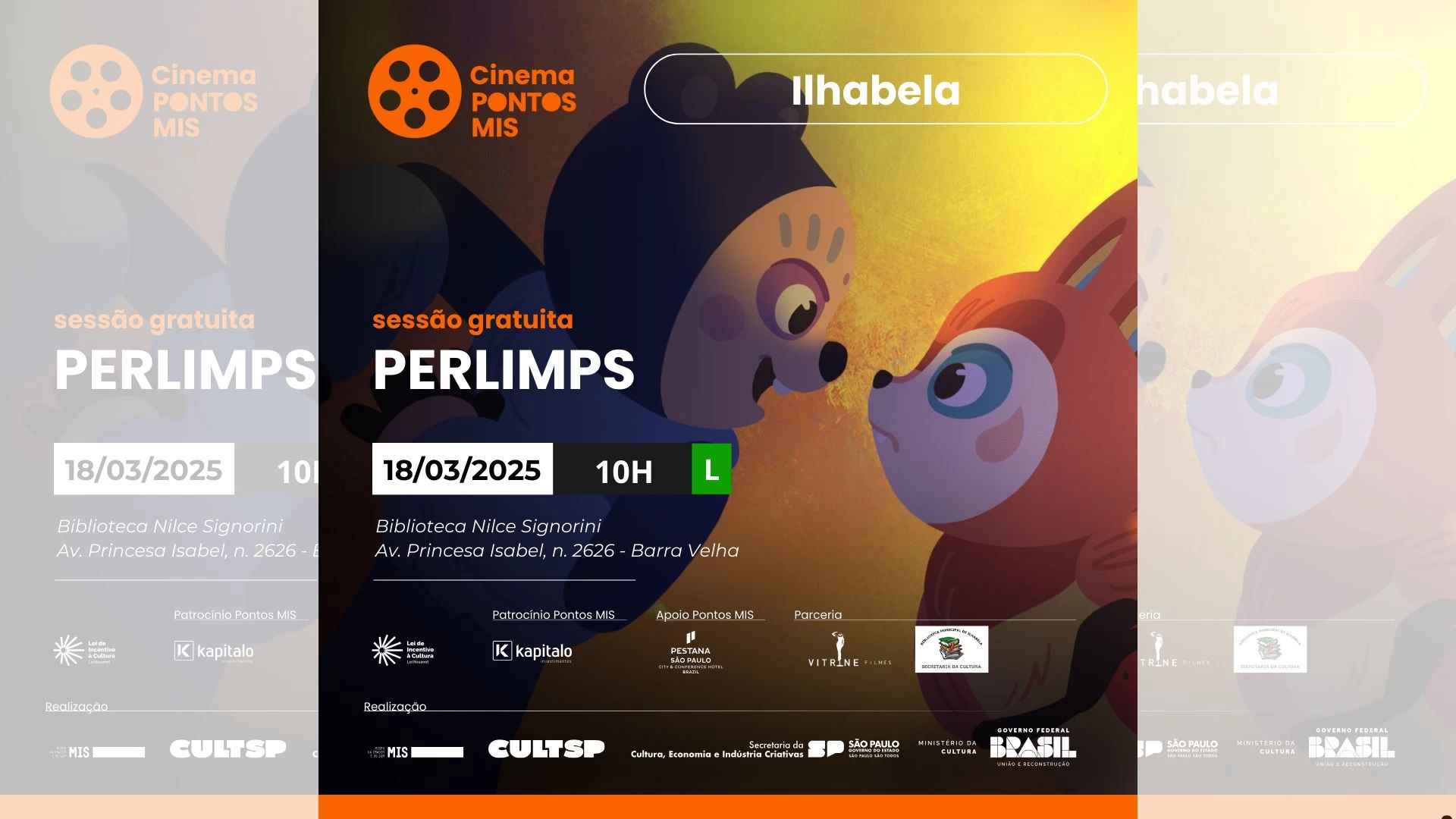 Cinema pontos Mis: Perlimps