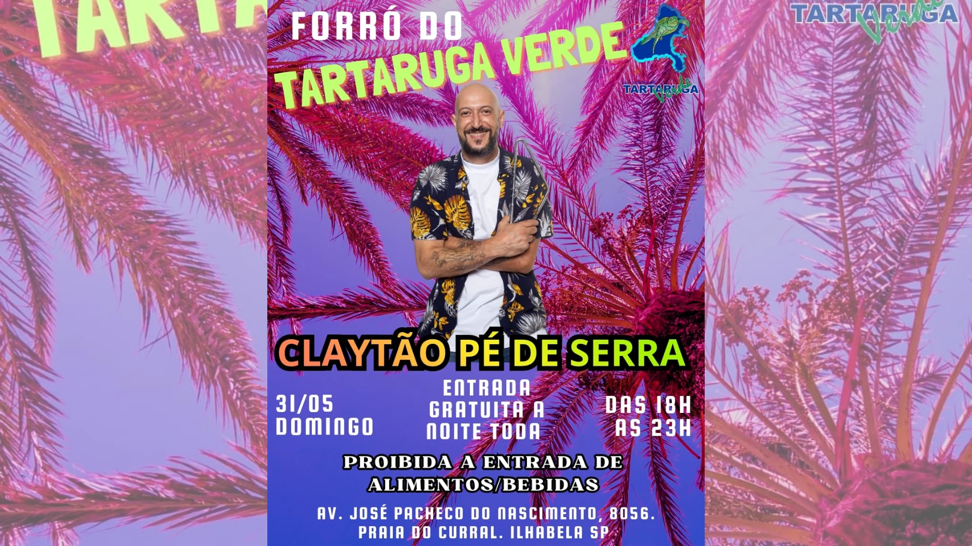 Claytão Pé de Serra no Tartaruga Verde