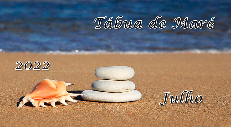 Tábua de Maré  - Julho
