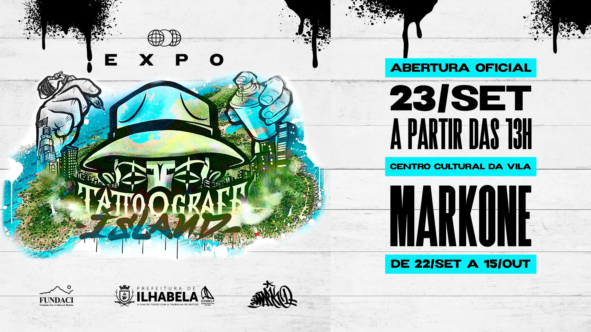 Exposição: Tattograff Island