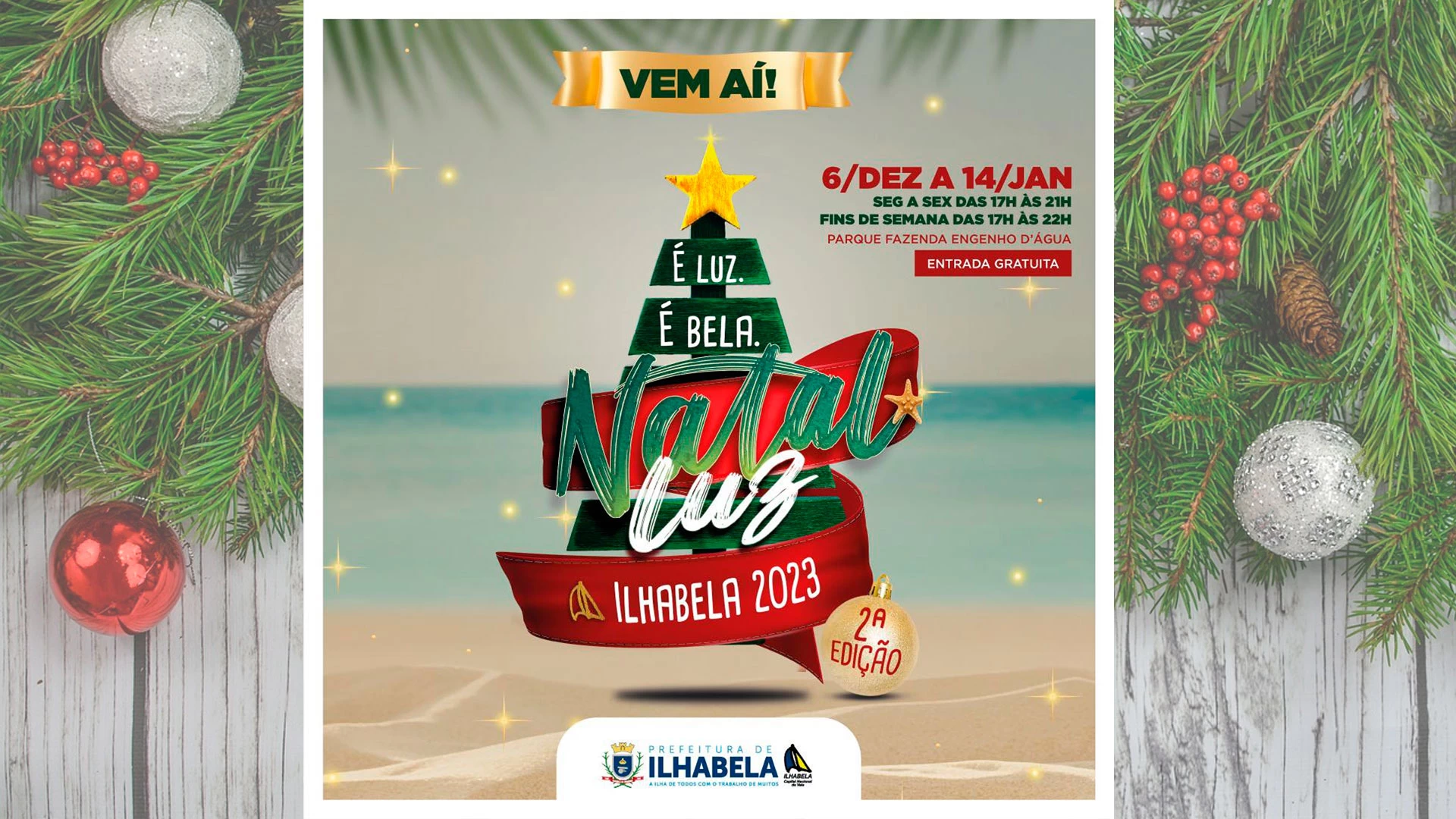 Abertura do Natal Luz 2023