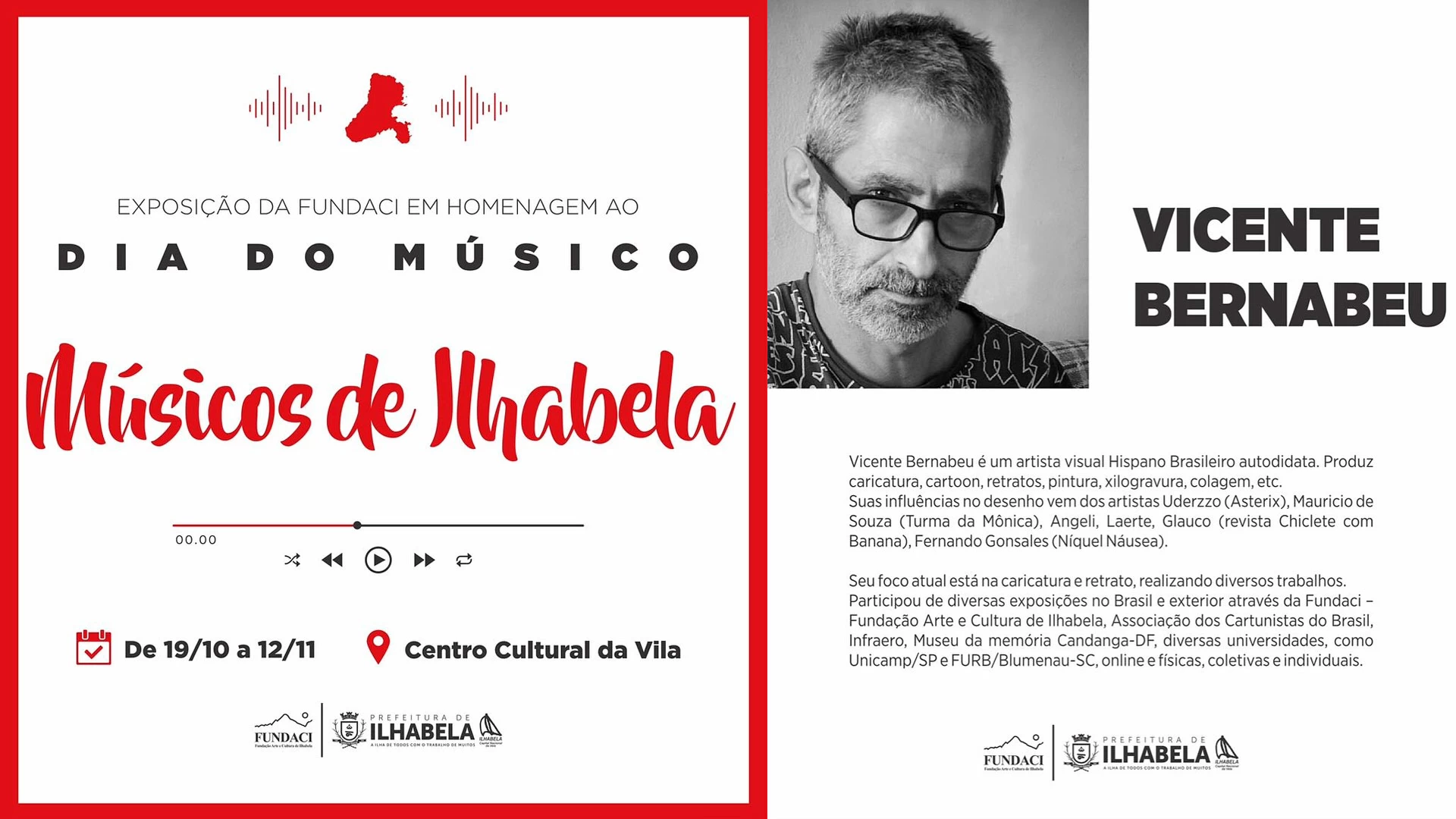 Exposição Músicos de Ilhabela