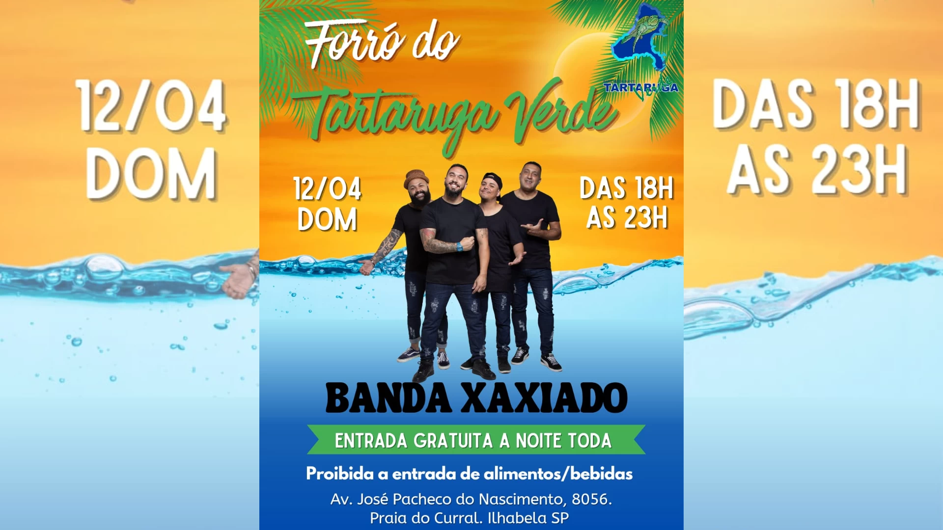 Banda Xaxiado no Tartaruga Verde