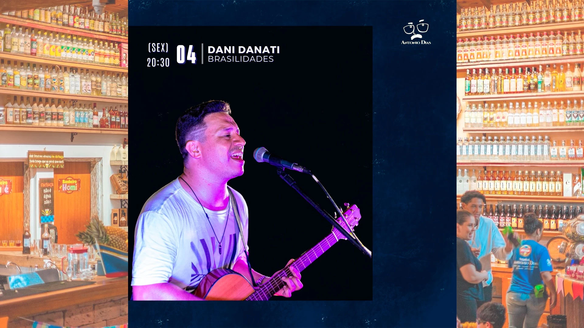 Dani Danati no Antônio Dias