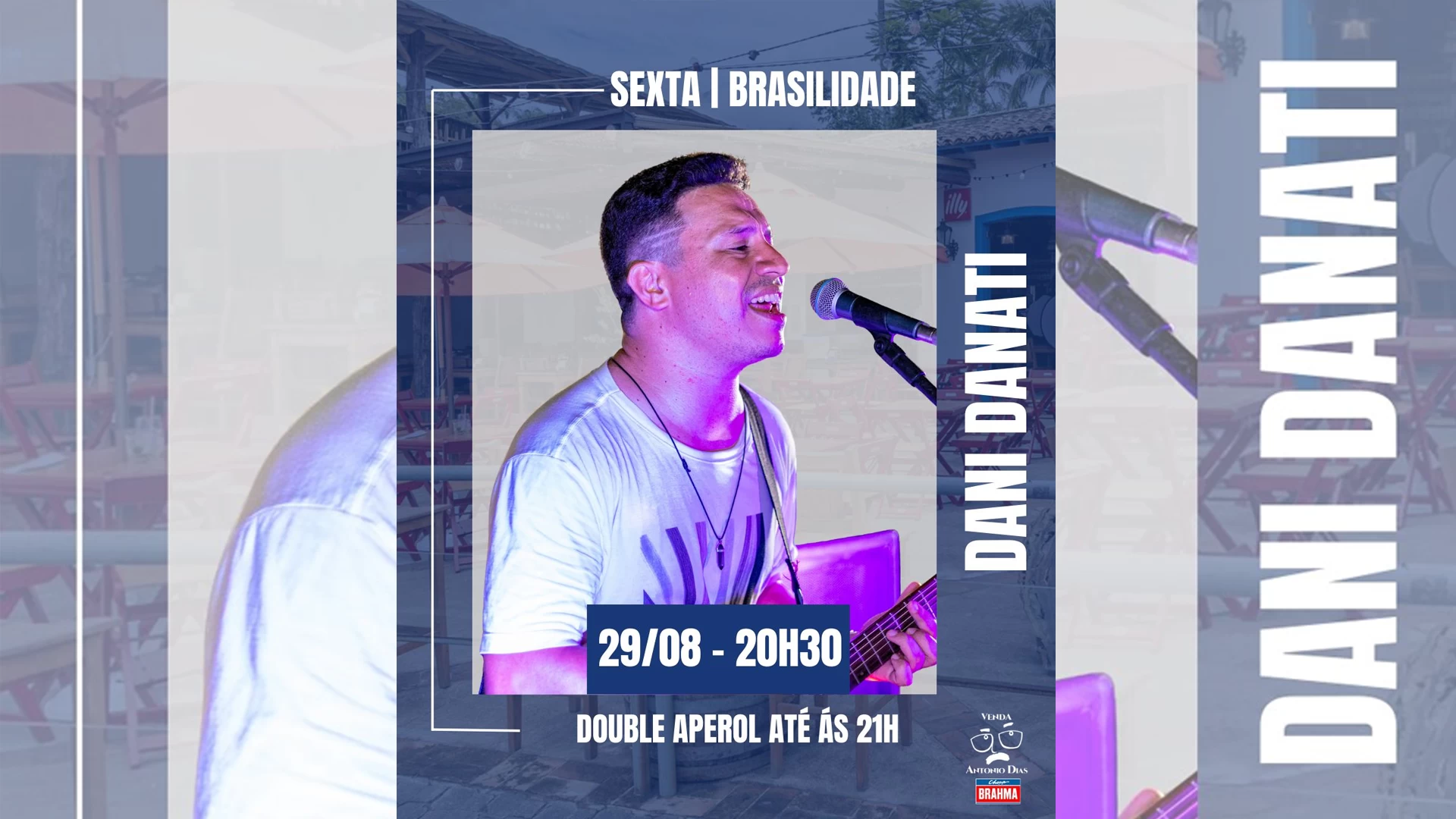 Dani Danati no Antônio Dias