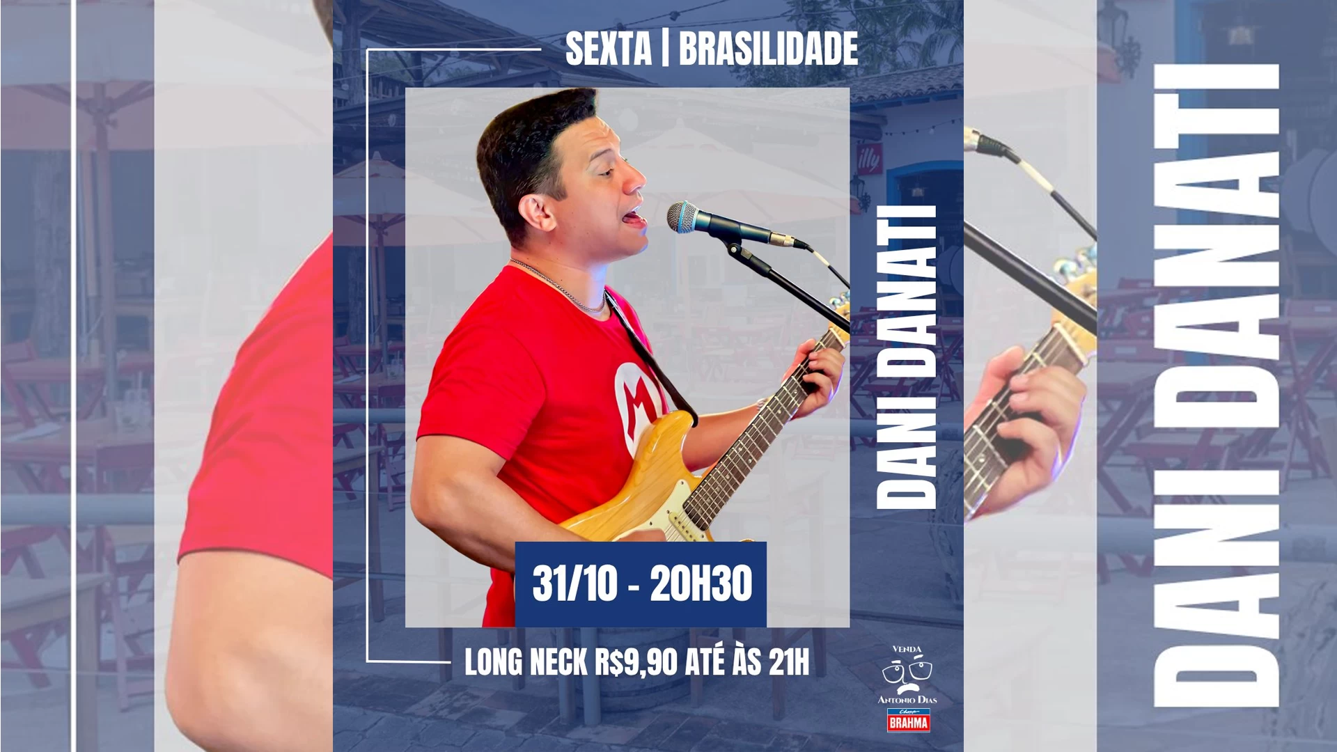 Dani Danati no Antônio Dias