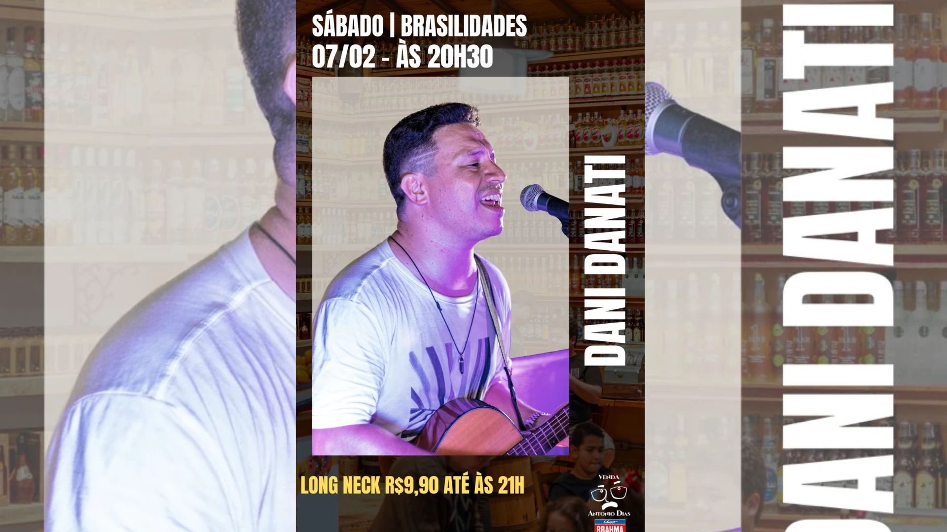Dani Danati no Antônio Dias