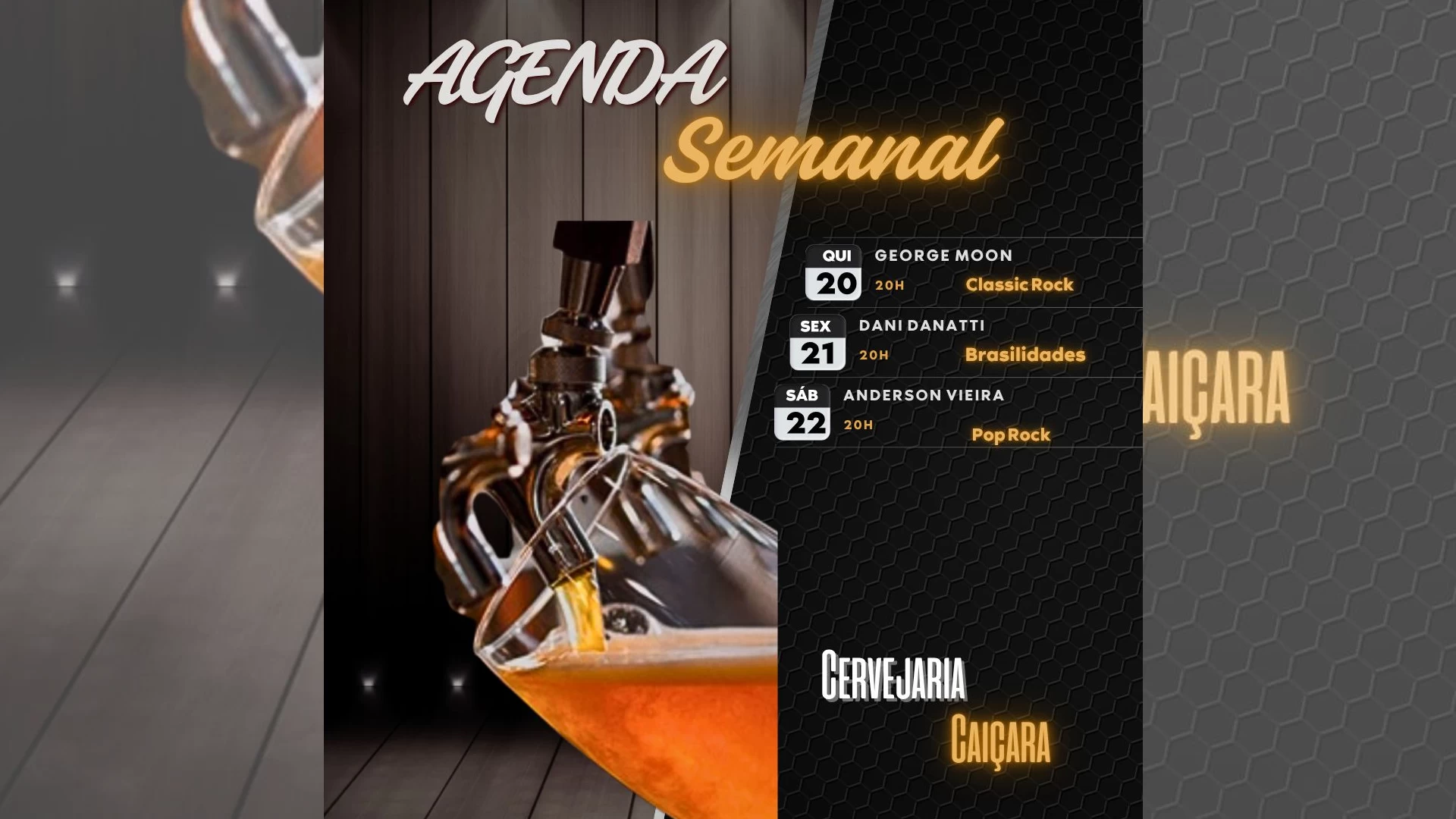 Dani Danatti na Cervejaria Caiçara