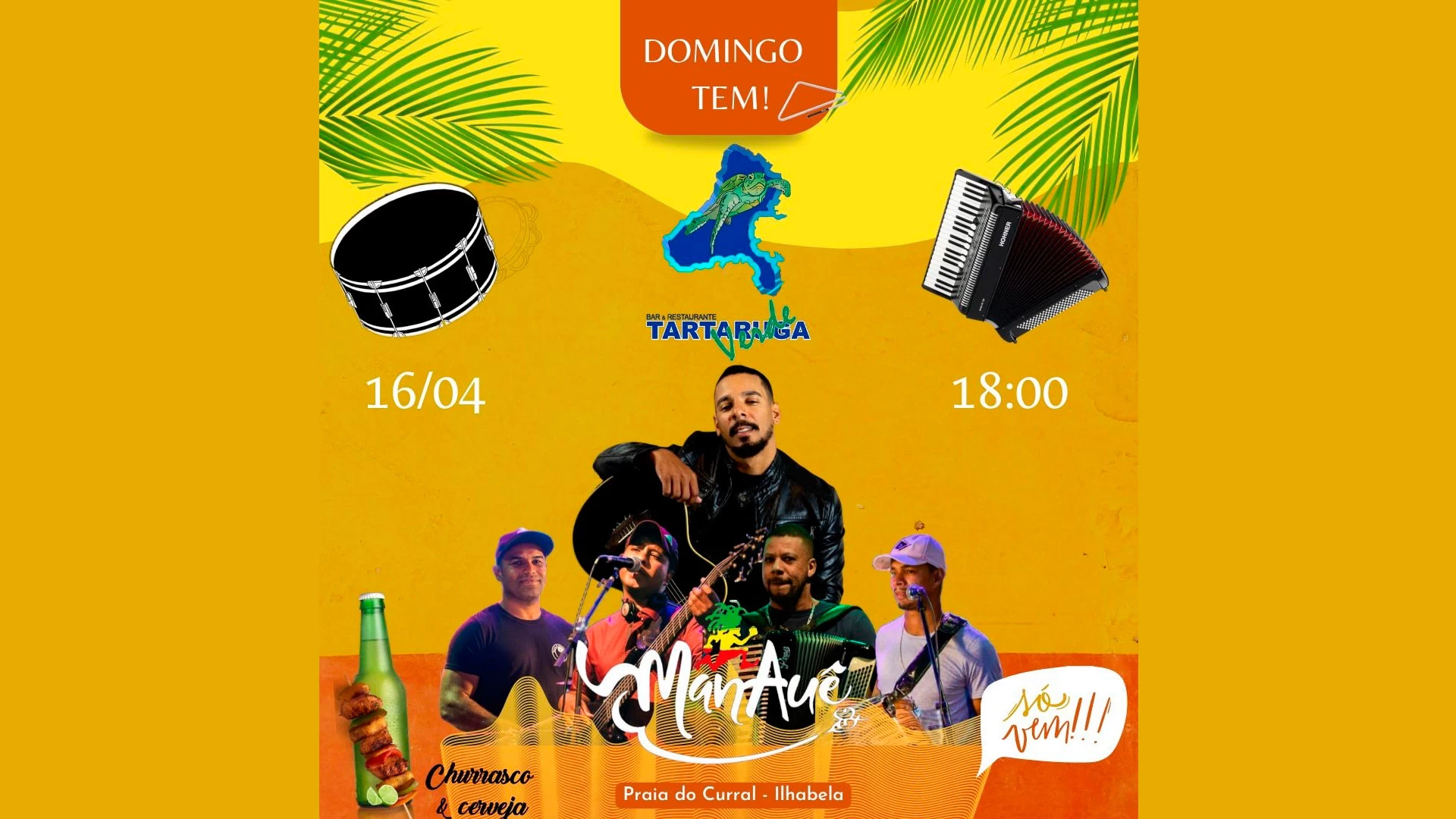 Banda Manauê no Tartaruga Verde
