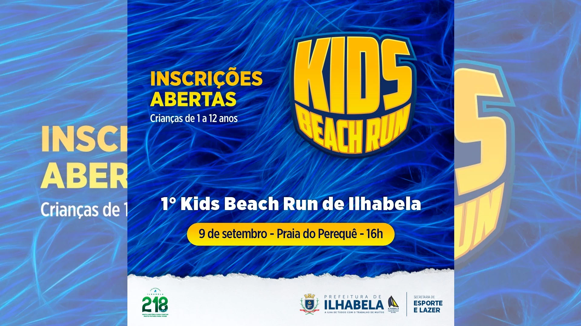 1ª Kids Beach Run de Ilhabela