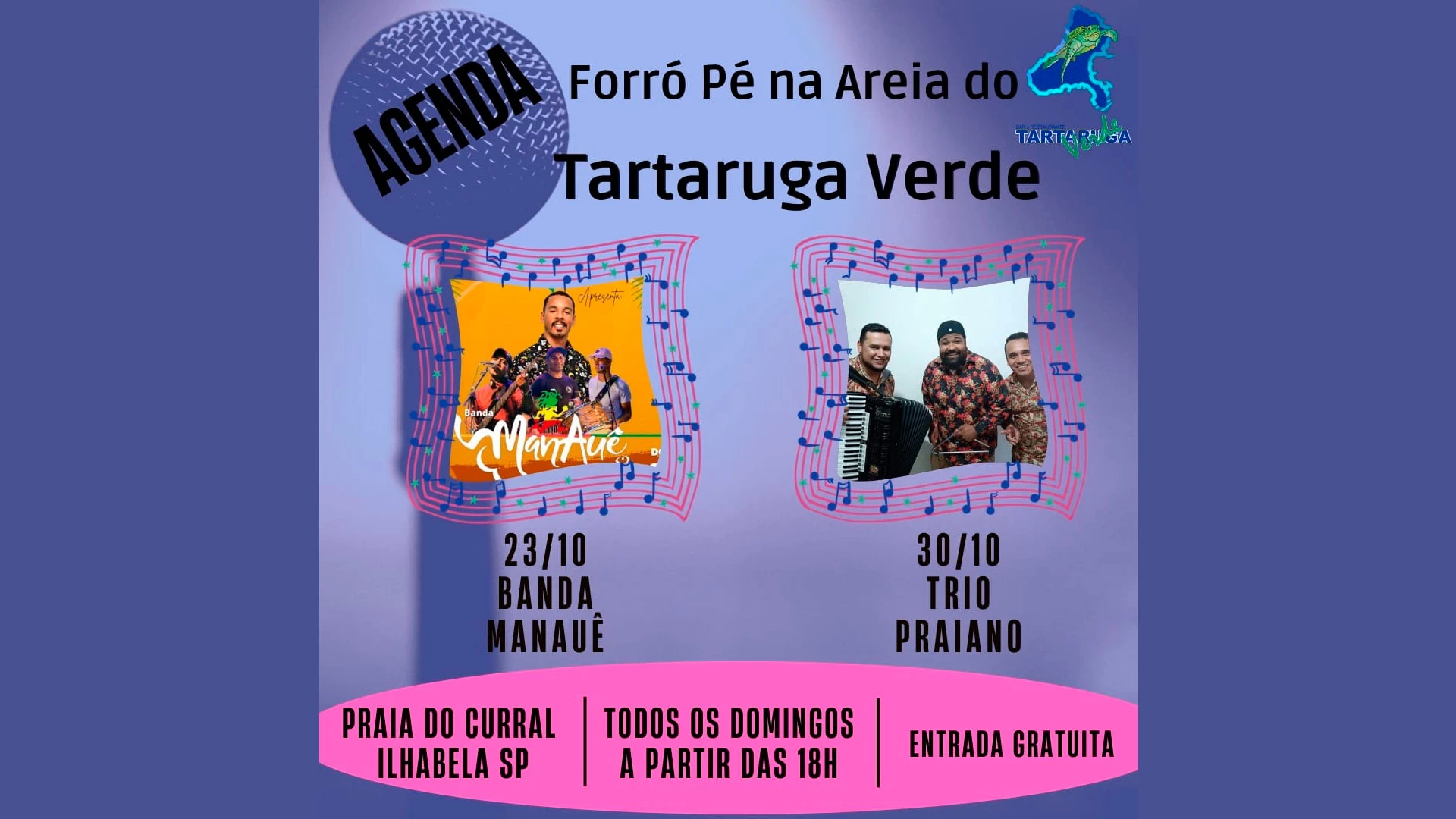 Banda Manauê no Tartaruga Verde