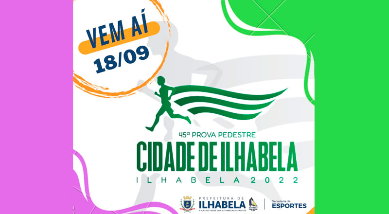 45° Prova Pedestre Cidade de Ilhabela
