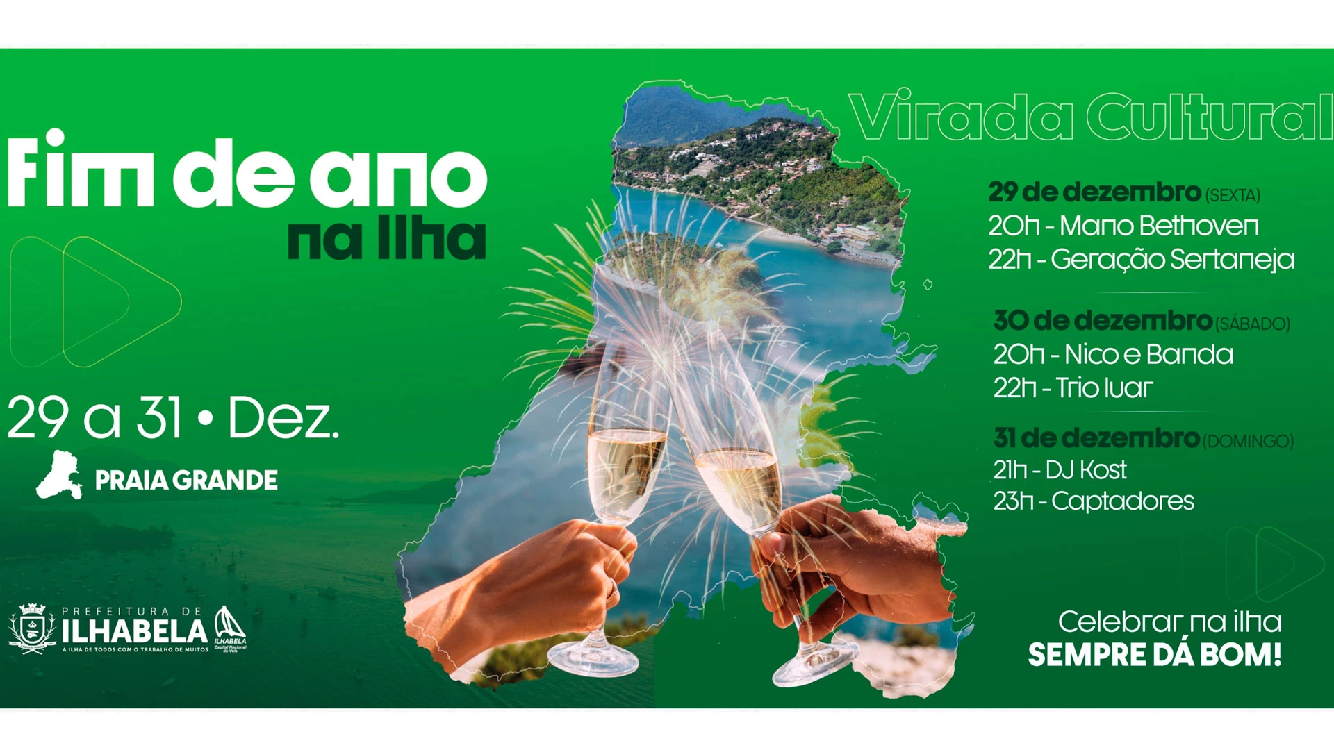 Reveillon na Praia Grande