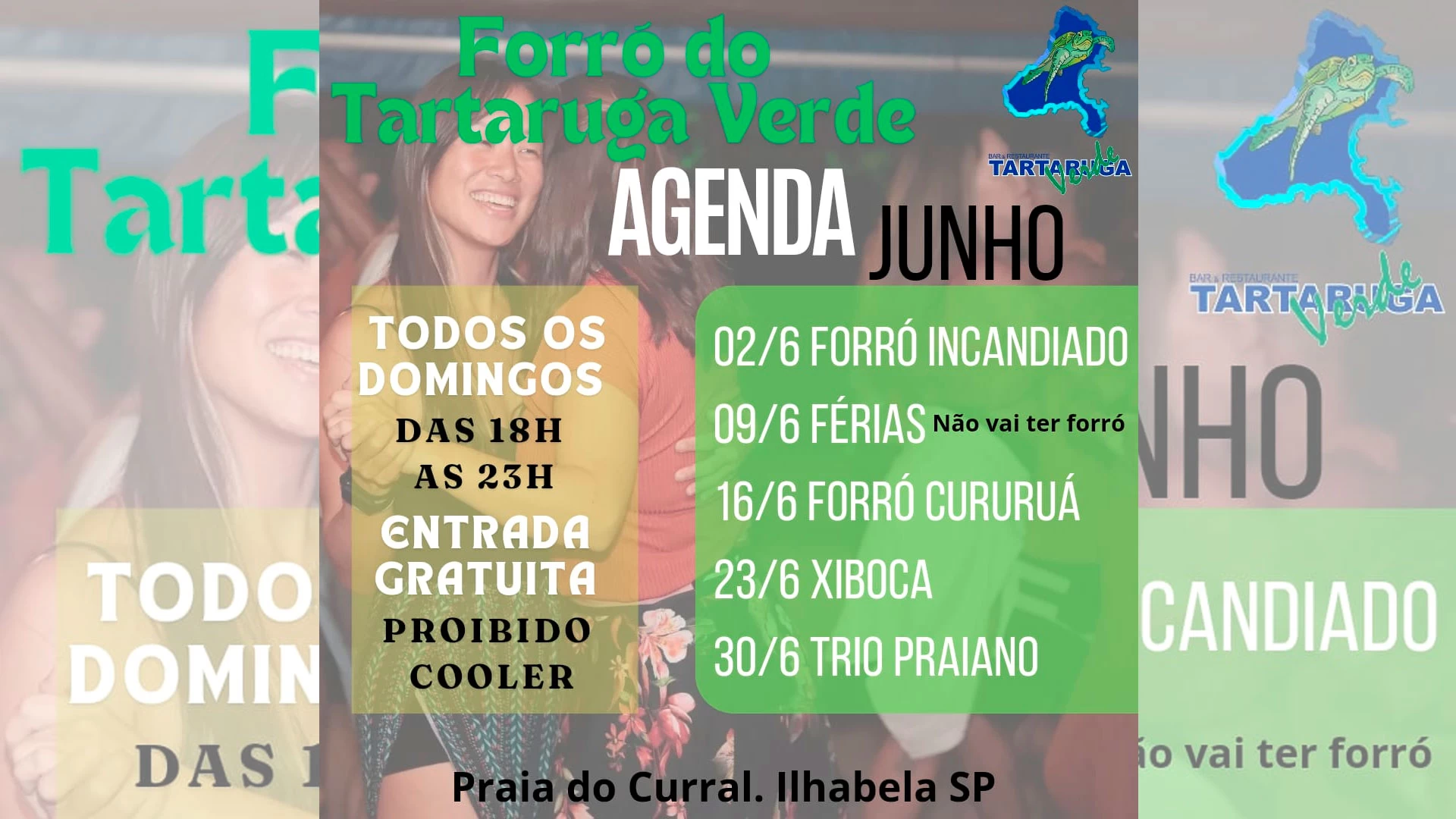 Xiboca no Tartaruga Verde