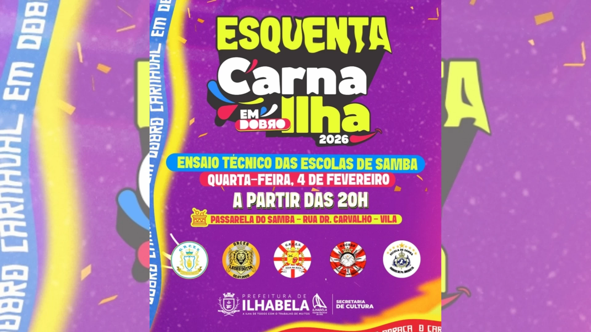 Esquenta de Carnaval 2026