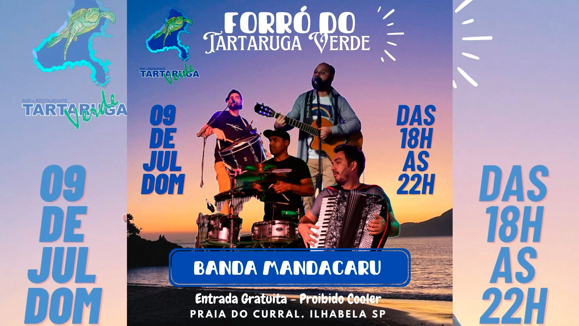 Banda Mandacaru no Tartaruga Verde