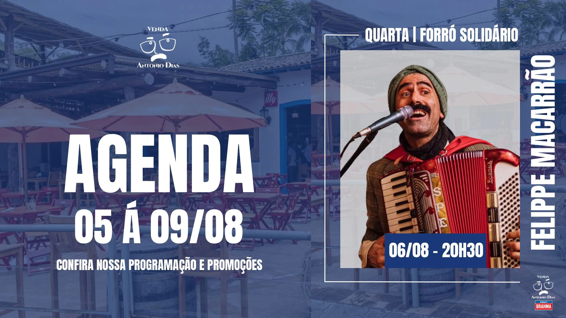 Felippe Macarrão no Antônio Dias