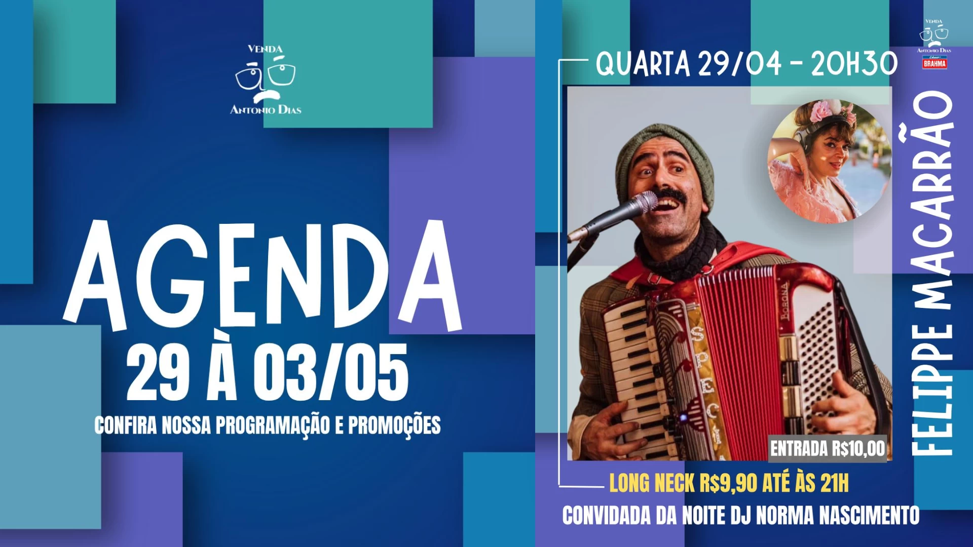 Felippe Macarrão no Antônio Dias