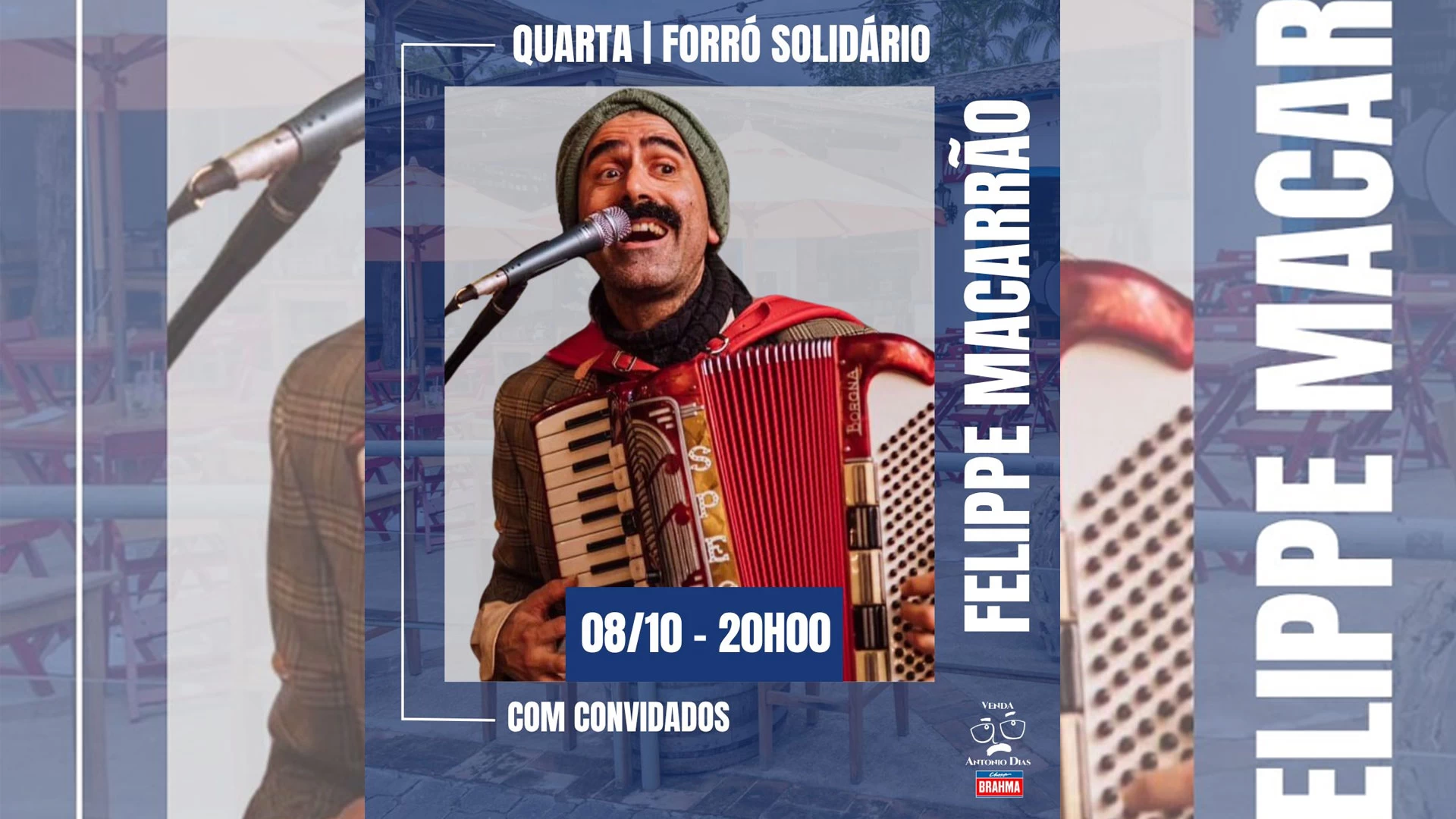 Felippe Macarrão no Antônio Dias