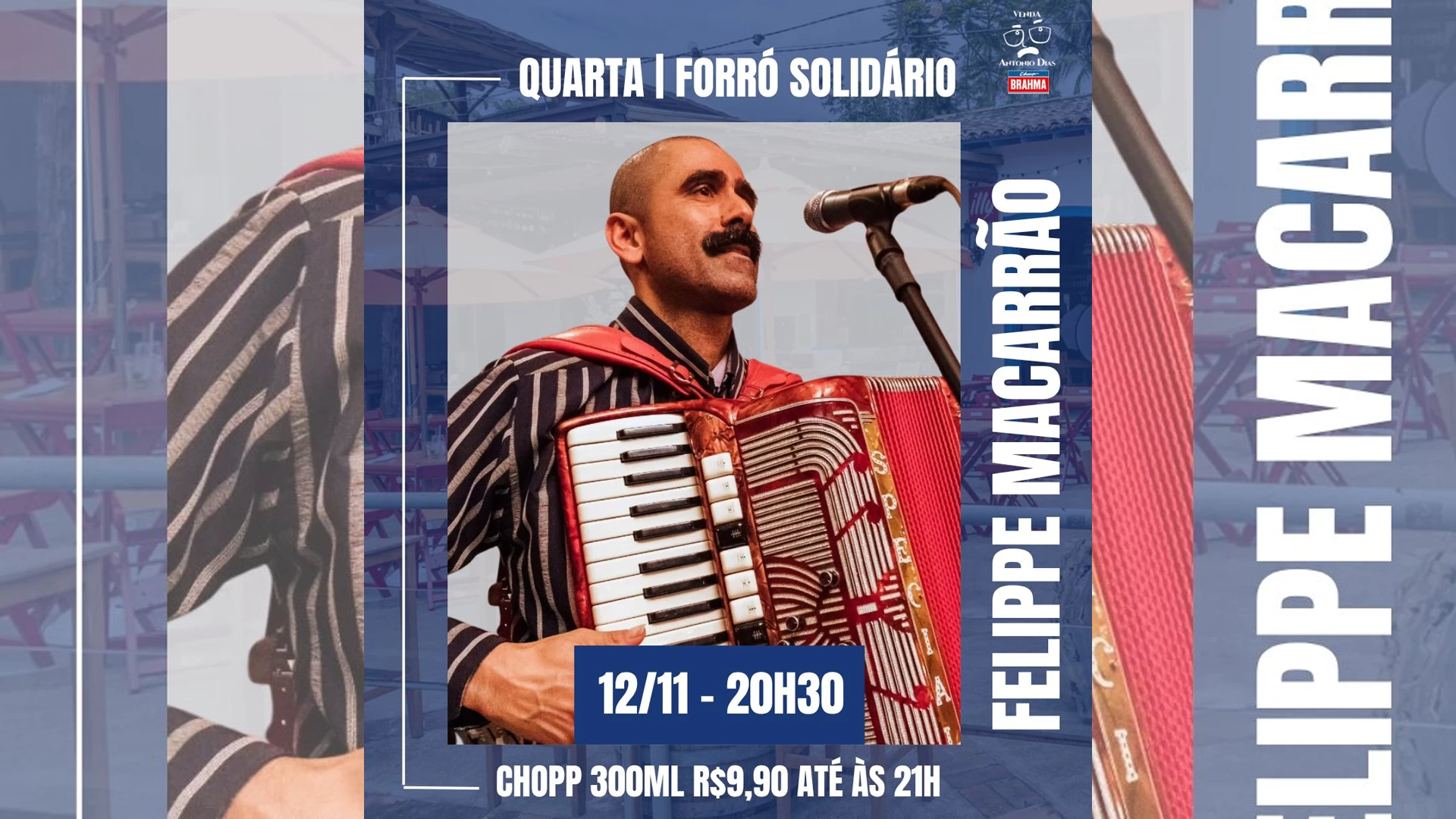 Felippe Macarrão no Antônio Dias